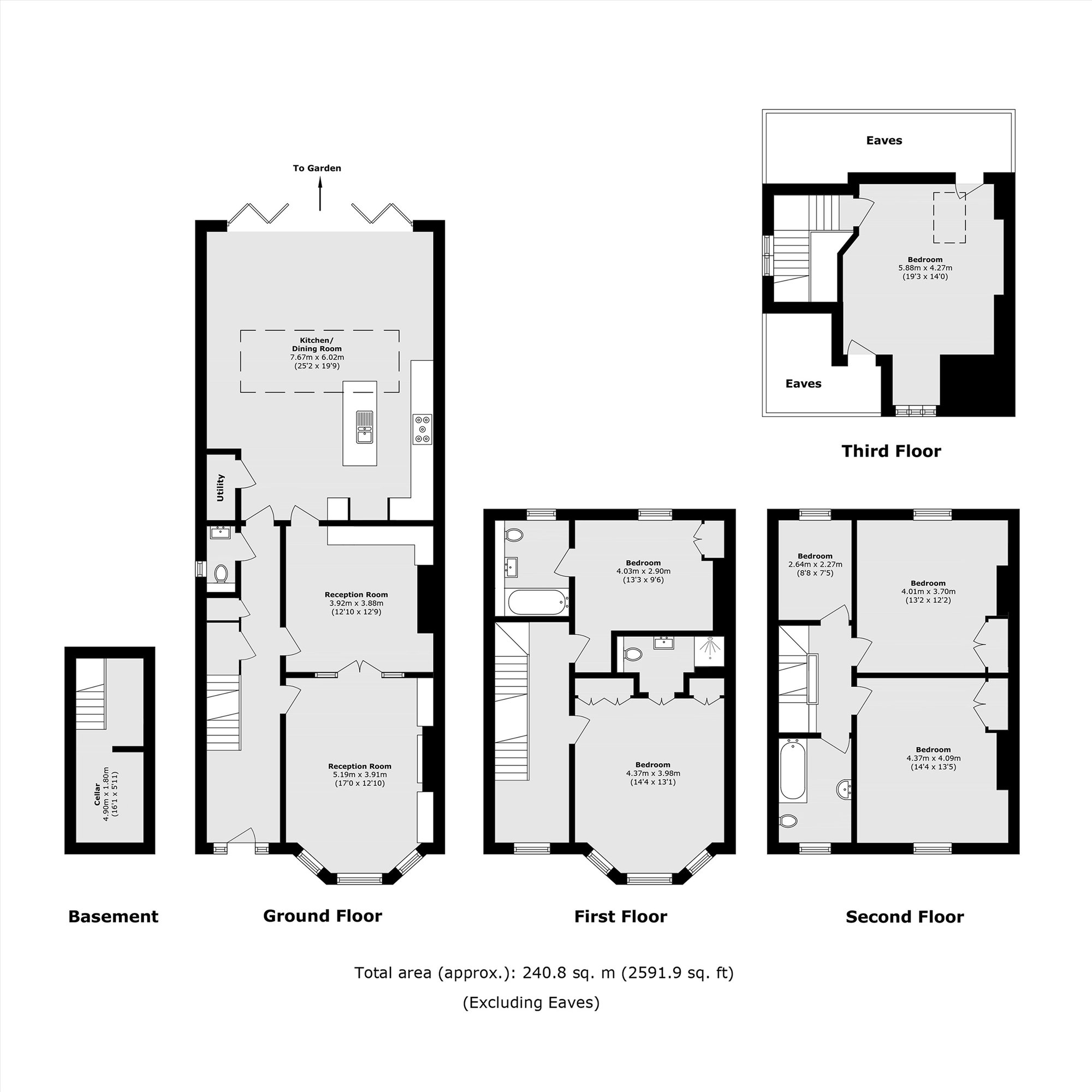 16, Burlington Road, London floorplan