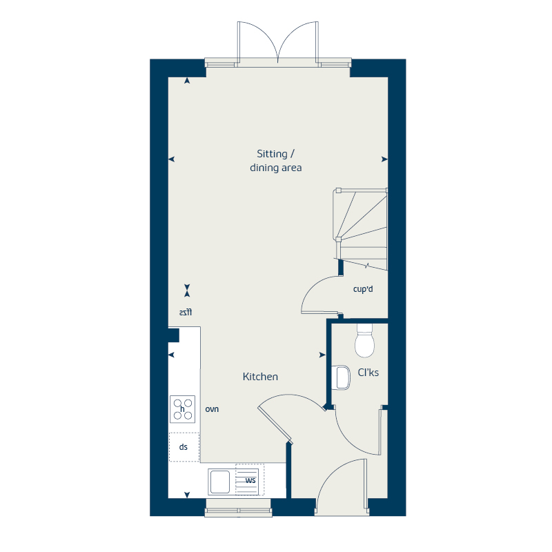 179, Broadnook Garden Village, Leicester floorplan