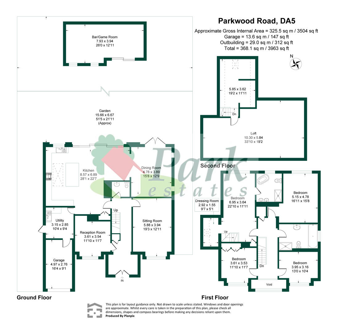 20, Parkwood Road, Bexley floorplan
