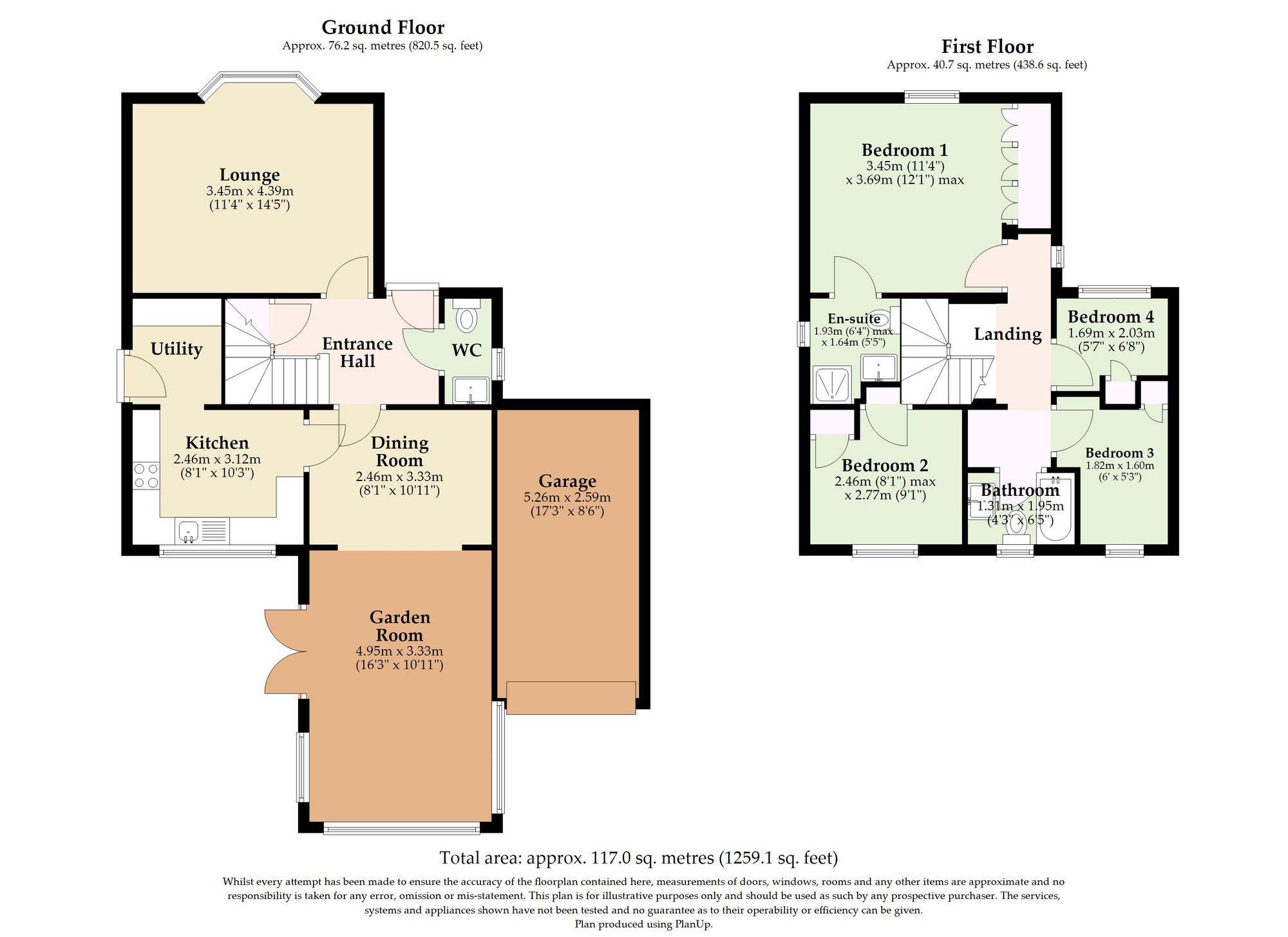 17 Jack Plummer Way, Great Yarmouth floorplan