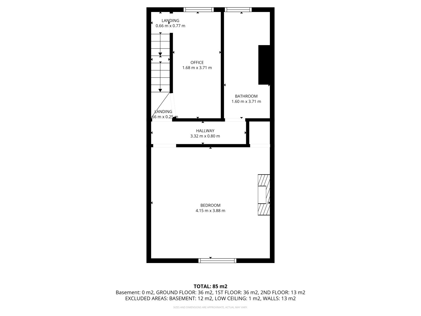32, Adelaide Street, Rossendale floorplan
