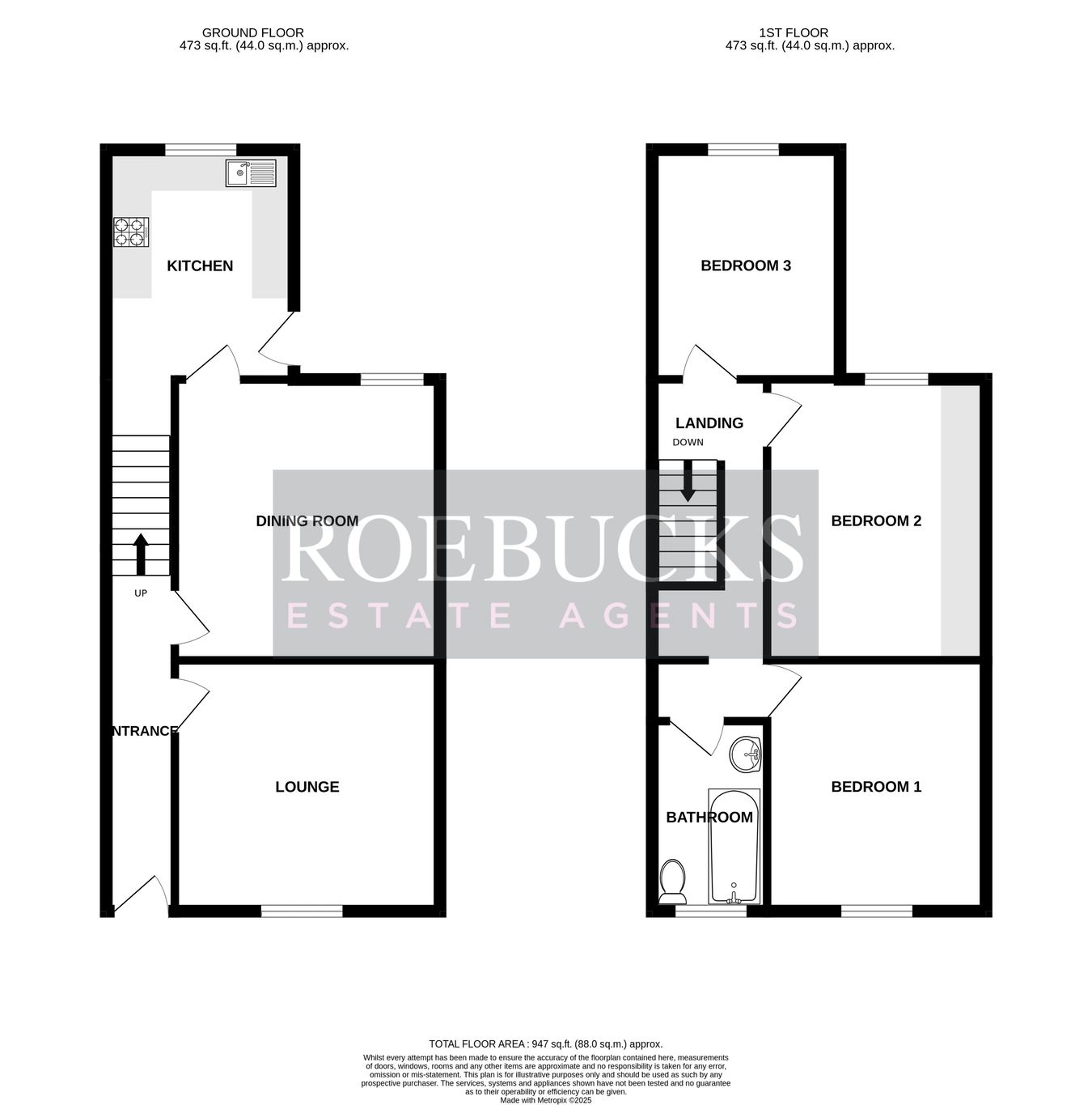 116, Blenheim Road, Barnsley floorplan