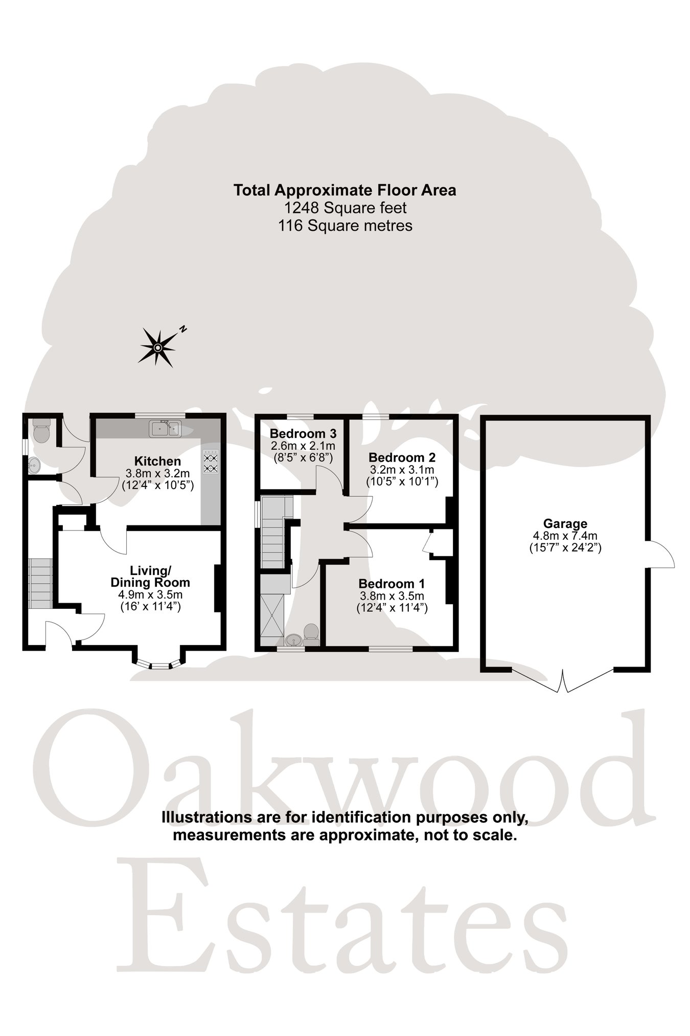 28, Cowley Crescent, Cowley floorplan