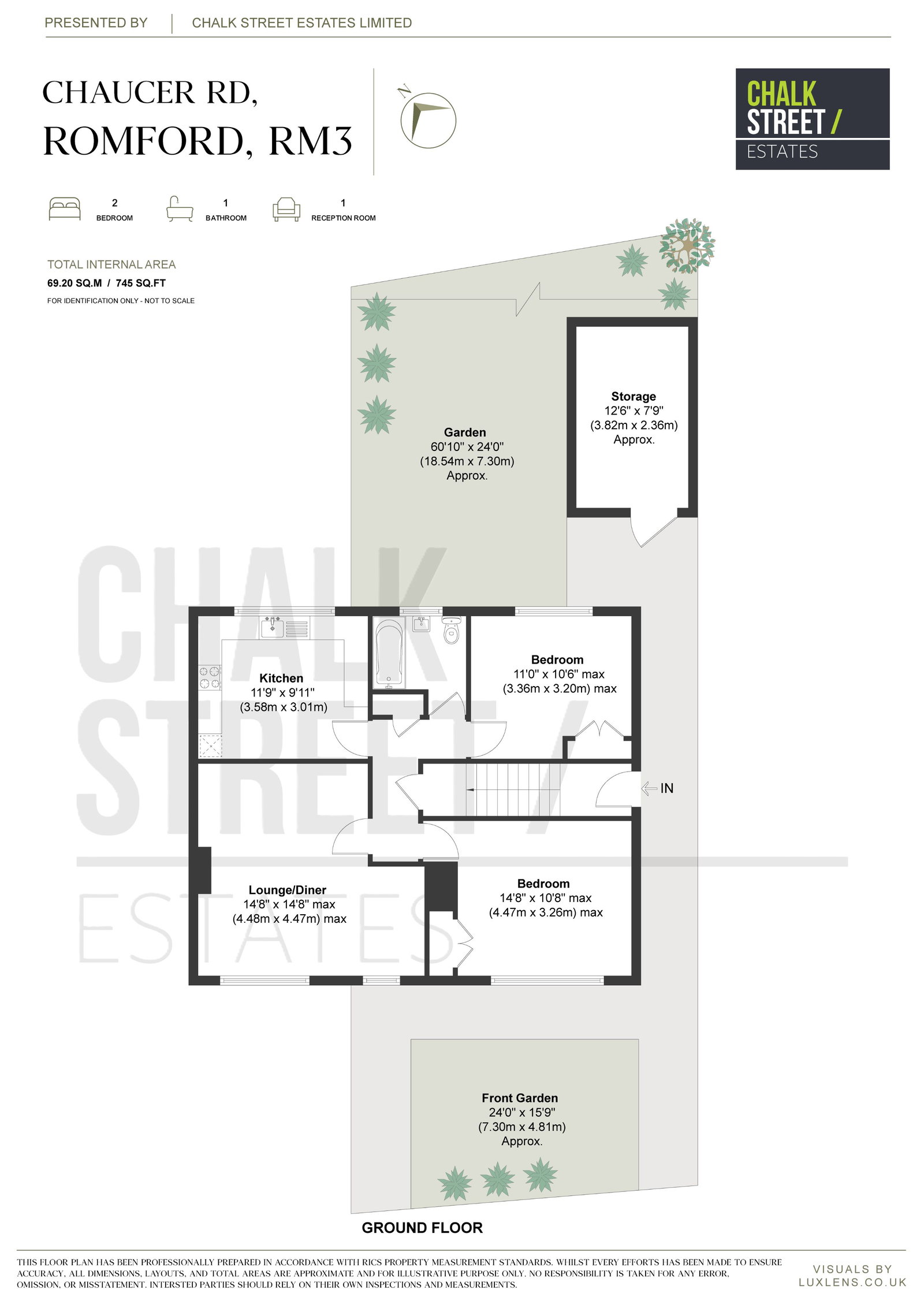 26, Chaucer Road, Romford floorplan