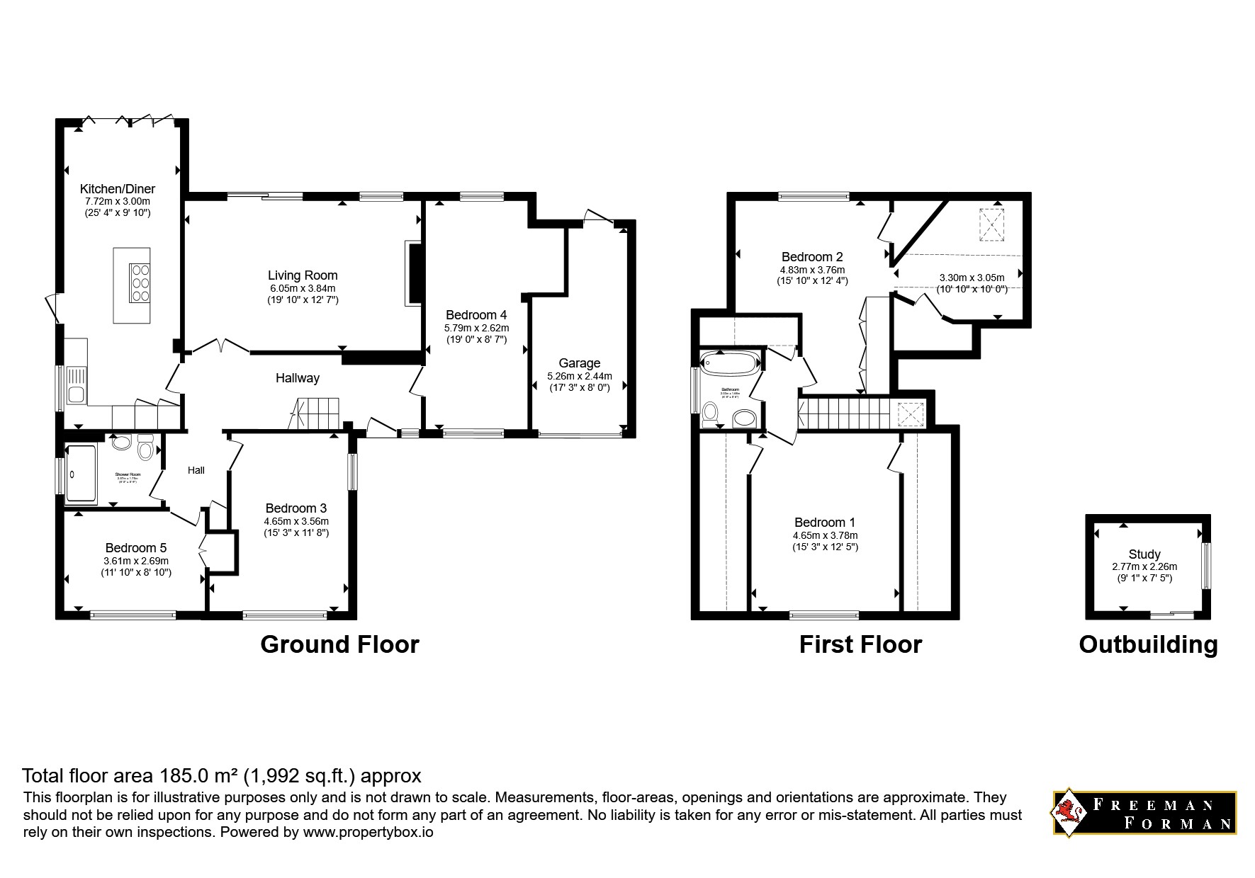 1, Upper Profit, Tunbridge Wells floorplan