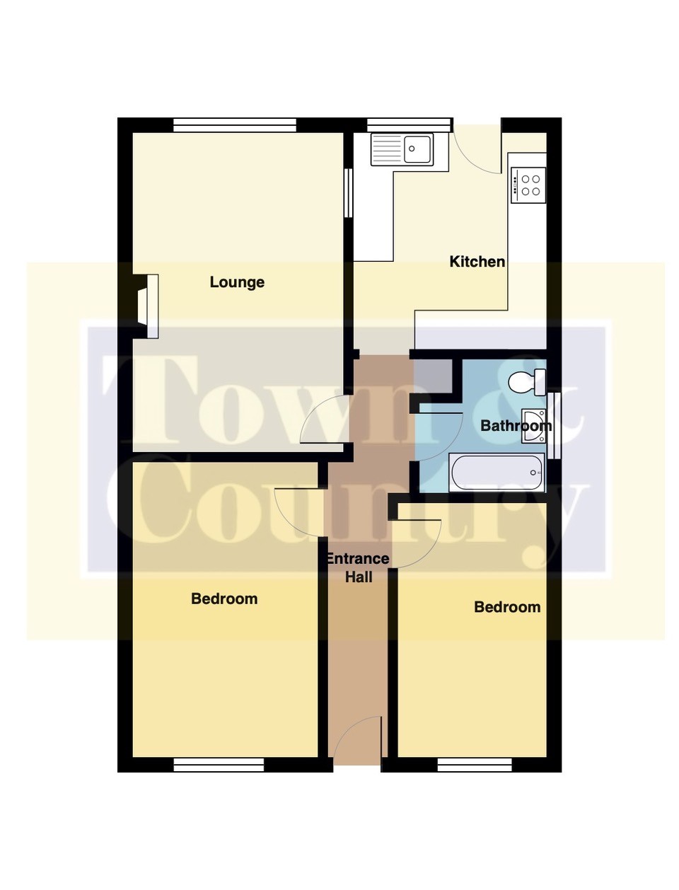 48, Hudson Crescent, Essex floorplan