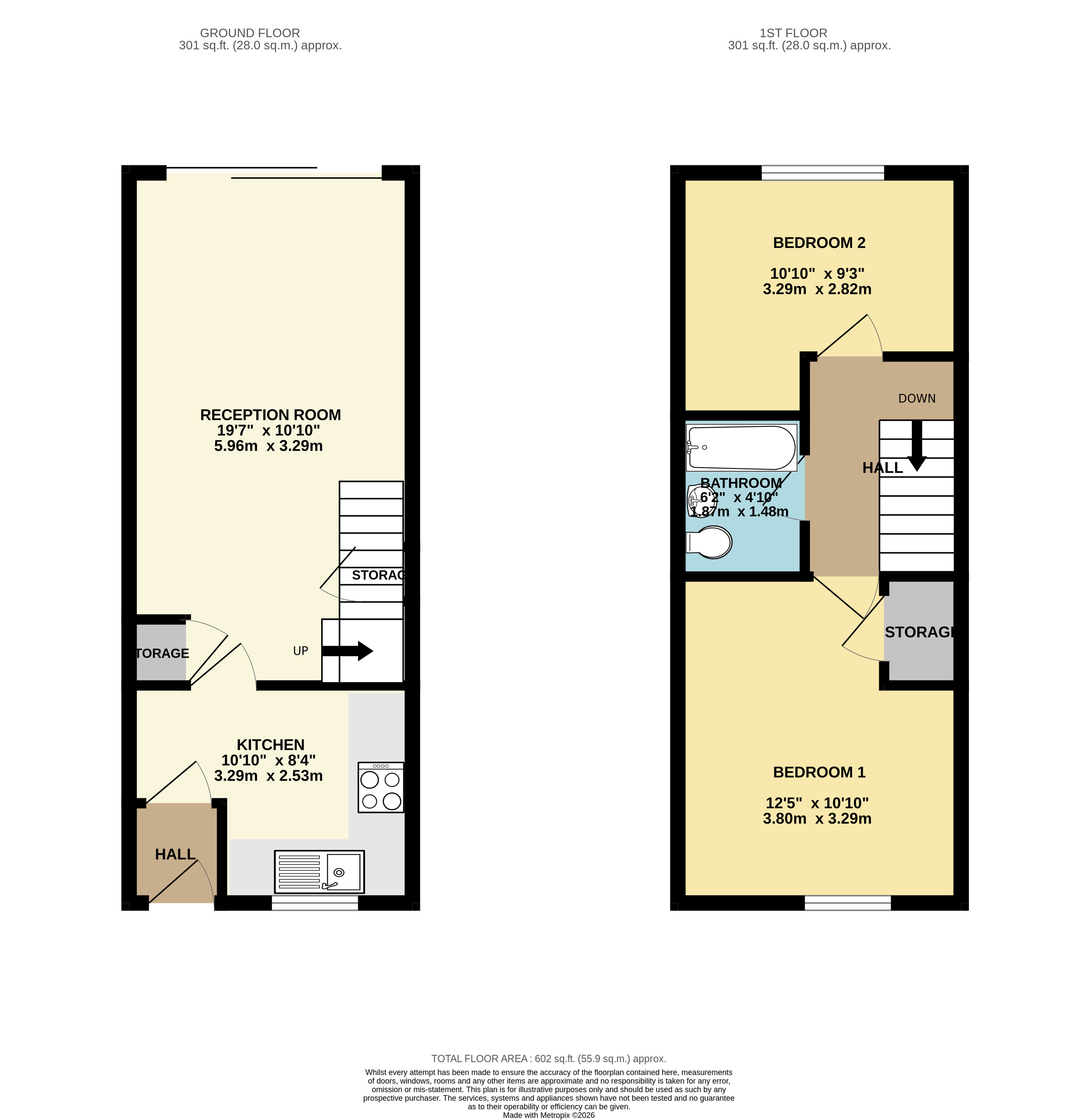 23, Joyners Close, Dagenham floorplan
