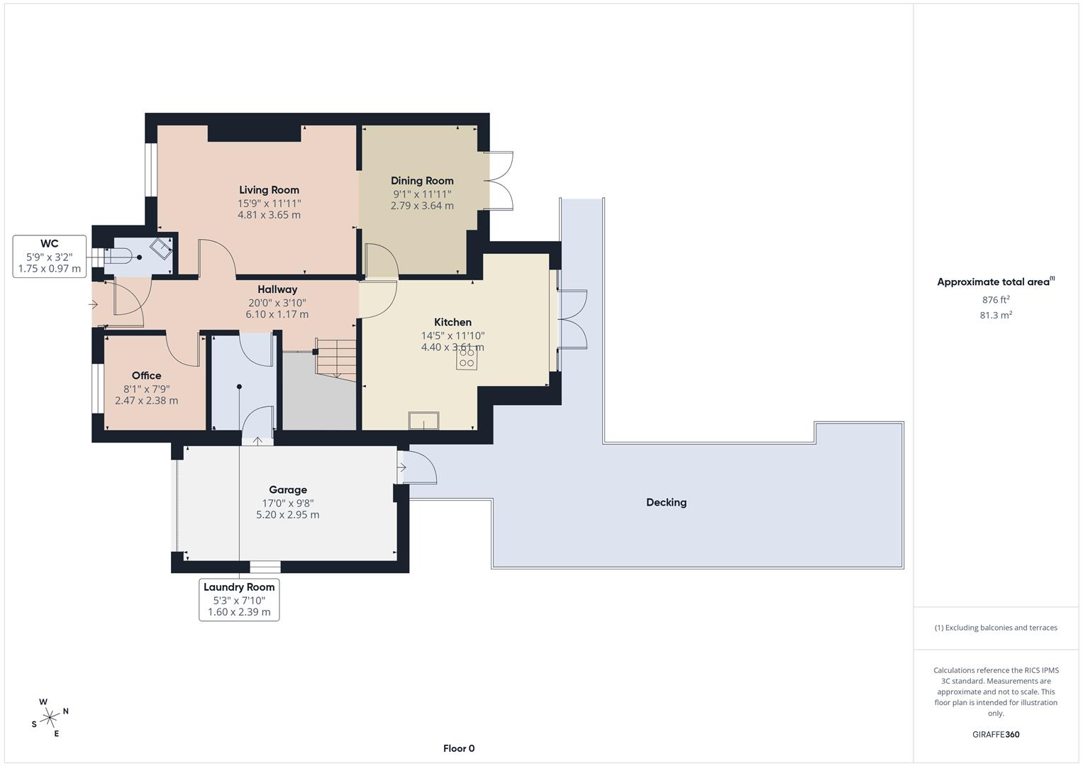 11, Rookery Mead, Coulsdon floorplan