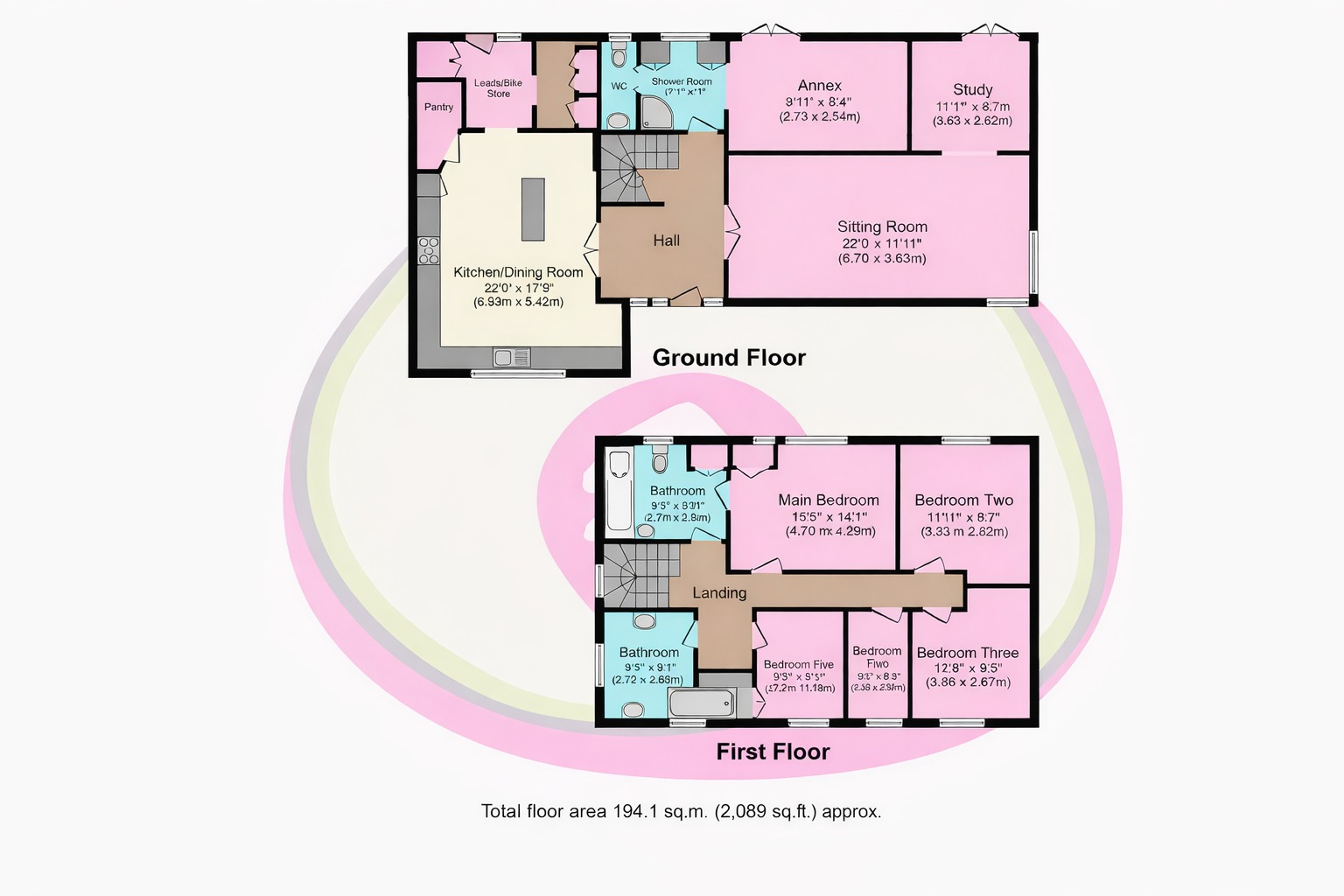 12 Okebourne Park, Swindon, Wiltshire floorplan