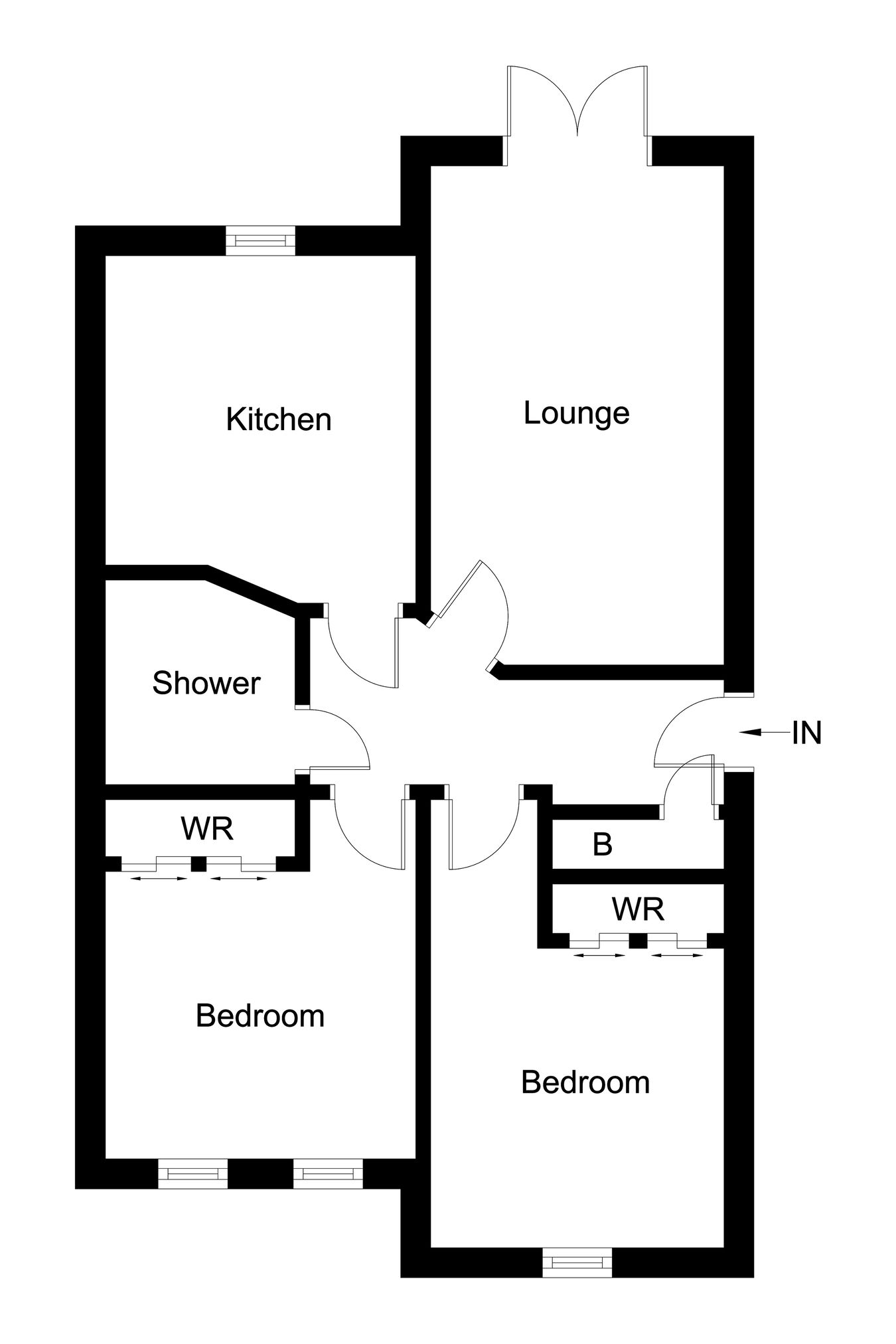 85, The Avenue, Lochgelly floorplan