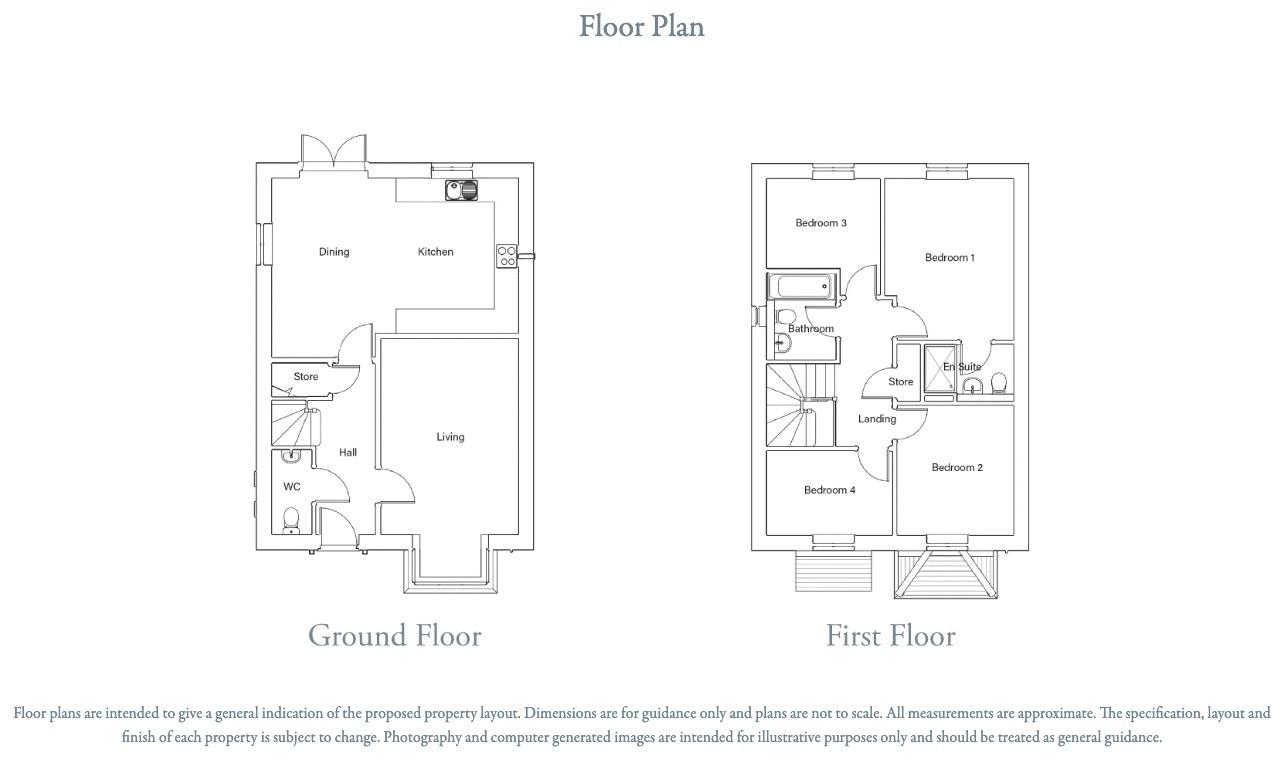 Plot 45 The Farnham, High Street, Scarborough floorplan