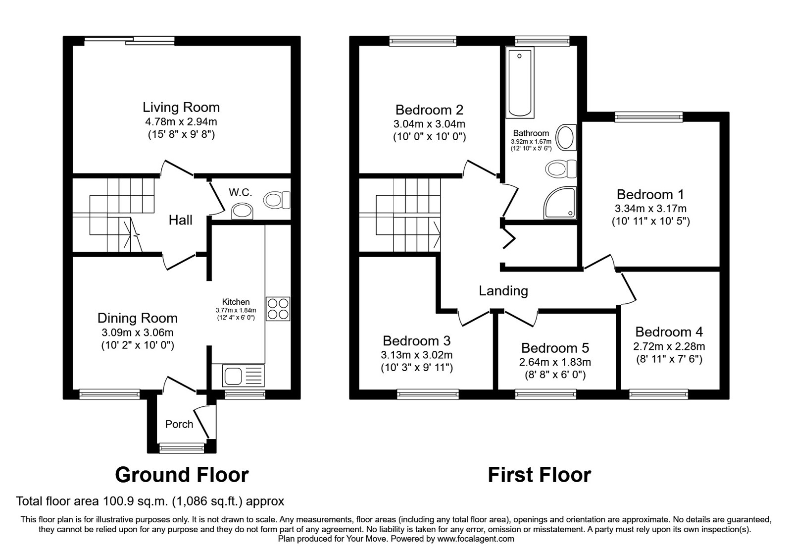 10, Carfield, Lancashire floorplan