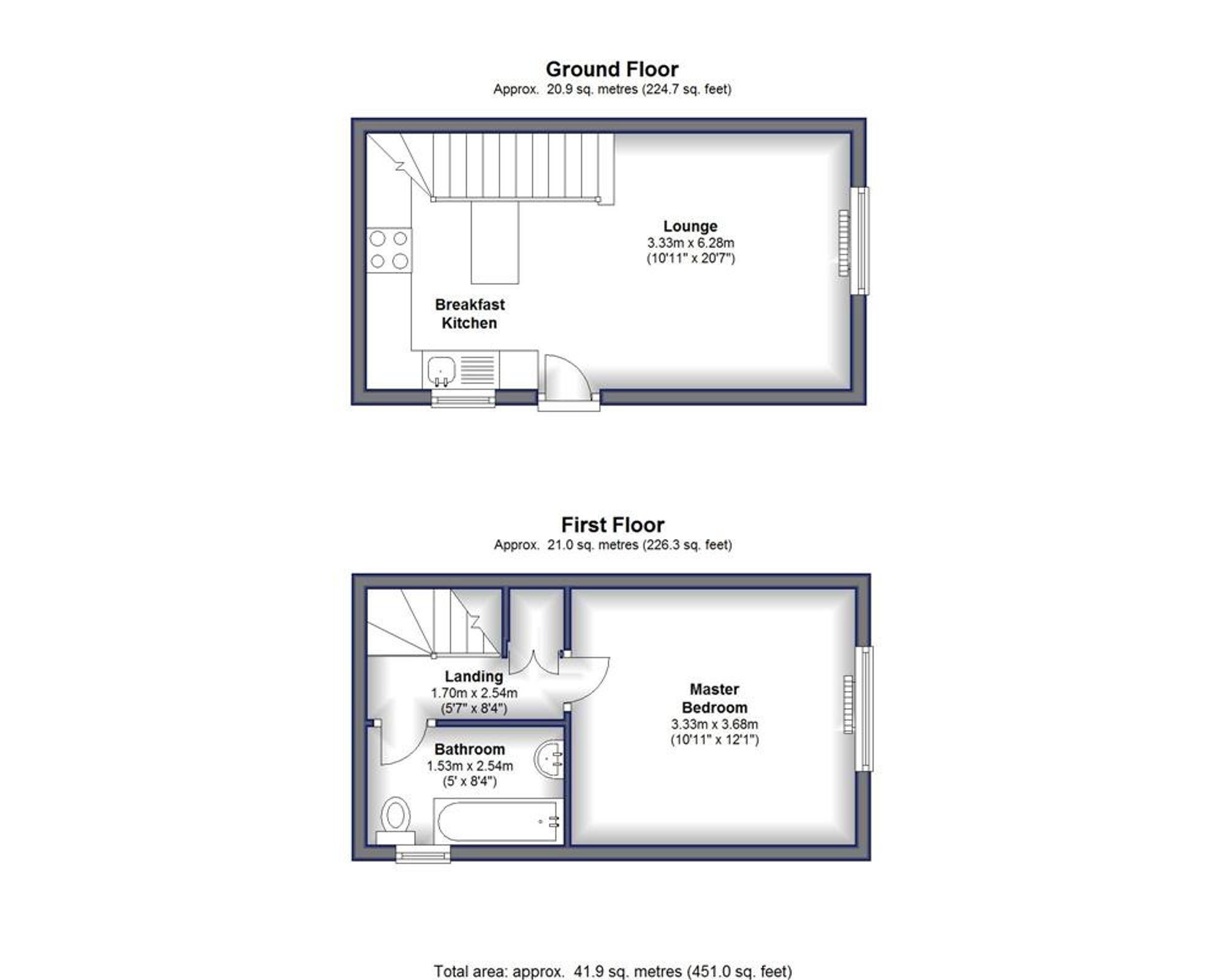 6 Charlotte Court Branston Road, Burton-On-Trent floorplan