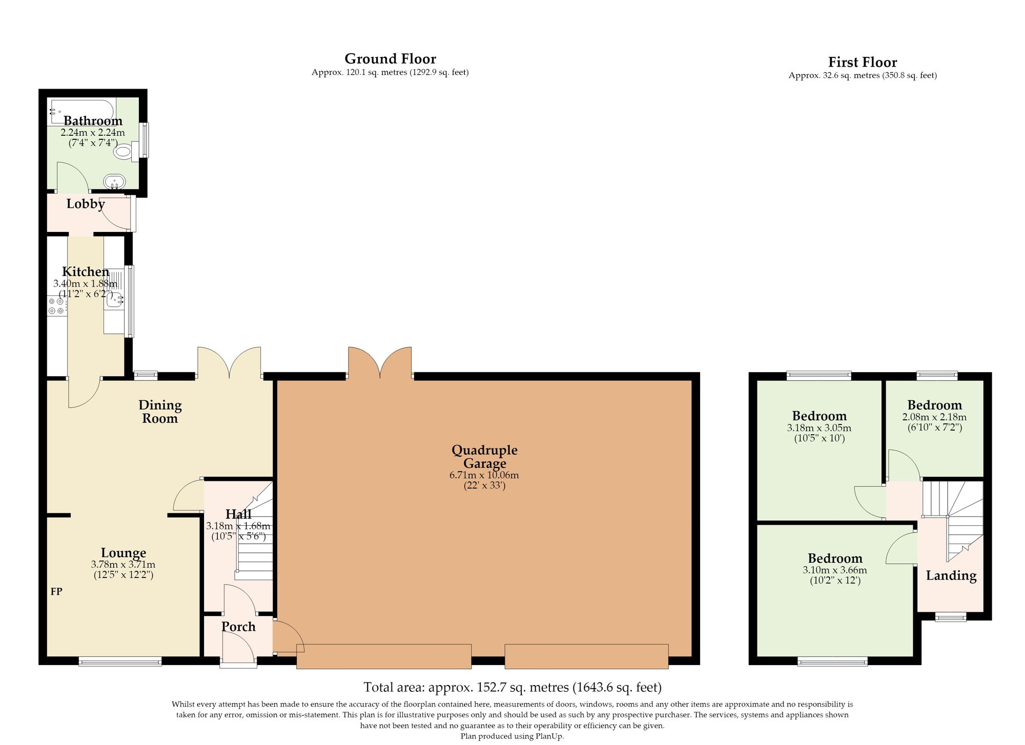 21 Kitchener Road, Leiston floorplan