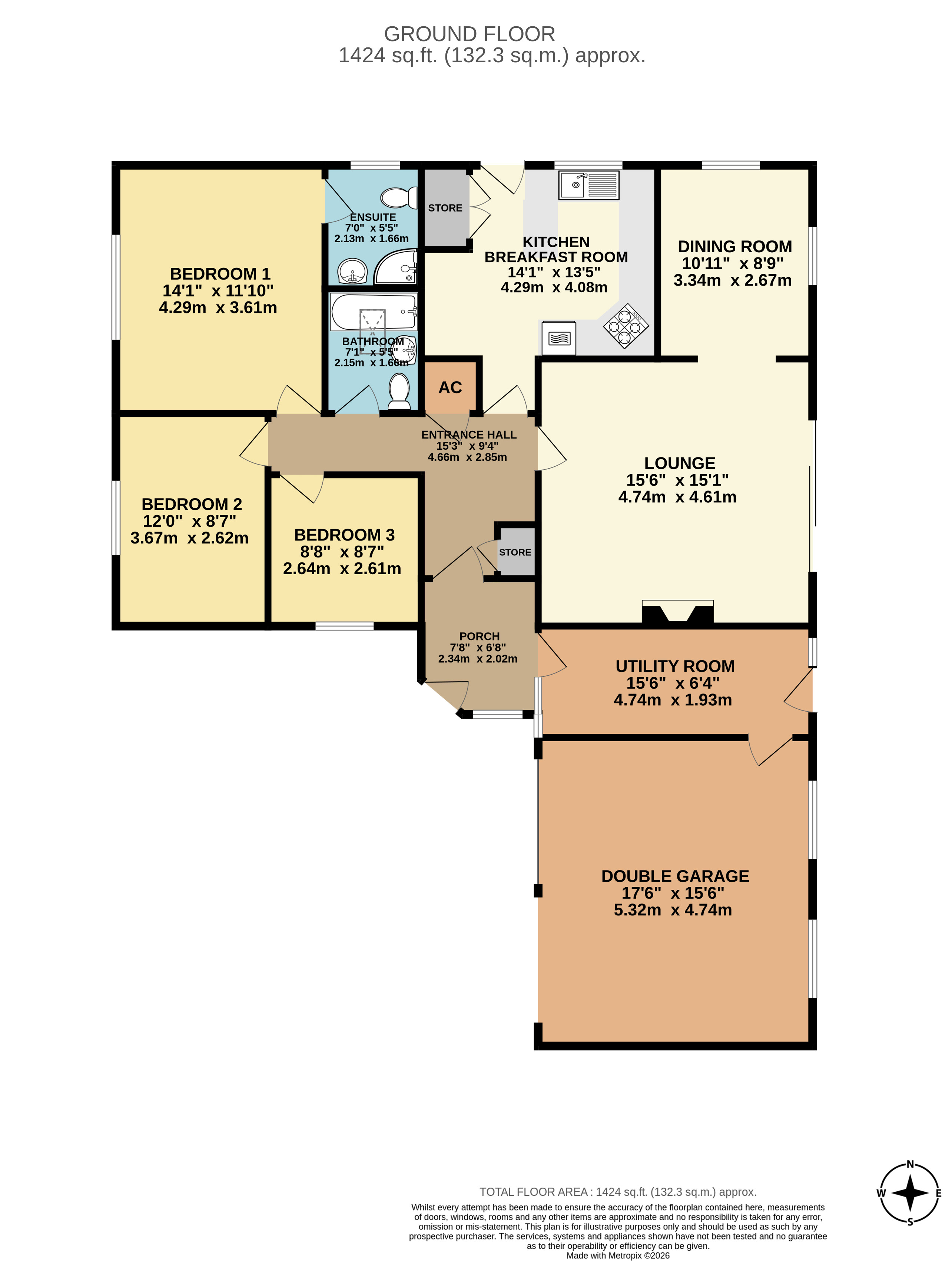 2, Rowsham Dell, Milton Keynes floorplan