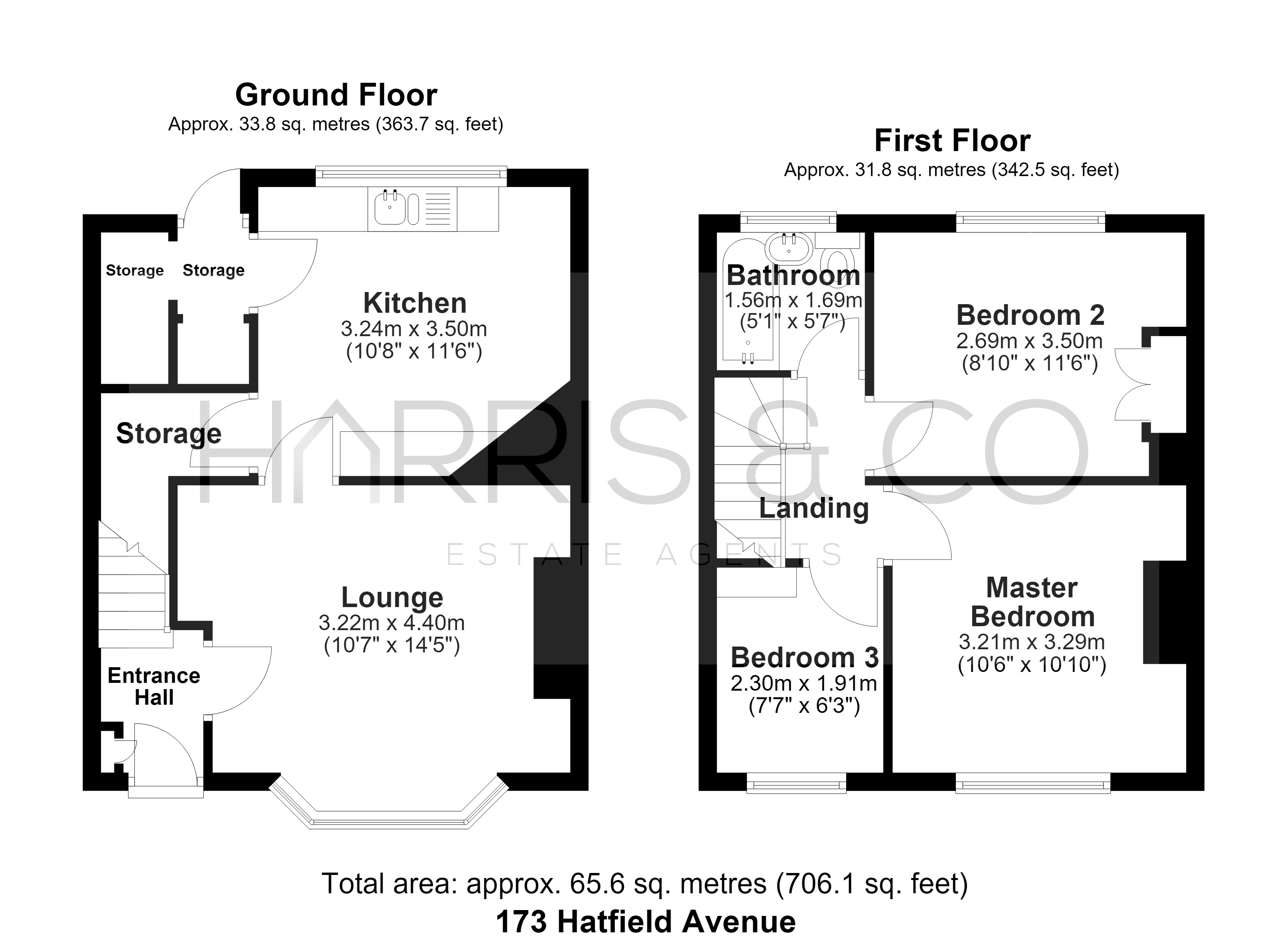 173, Hatfield Avenue, Lancashire floorplan