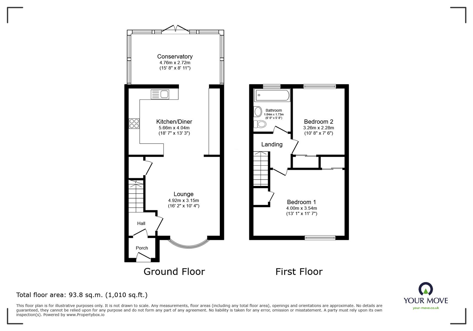 25, Twycross Road, Hinckley floorplan