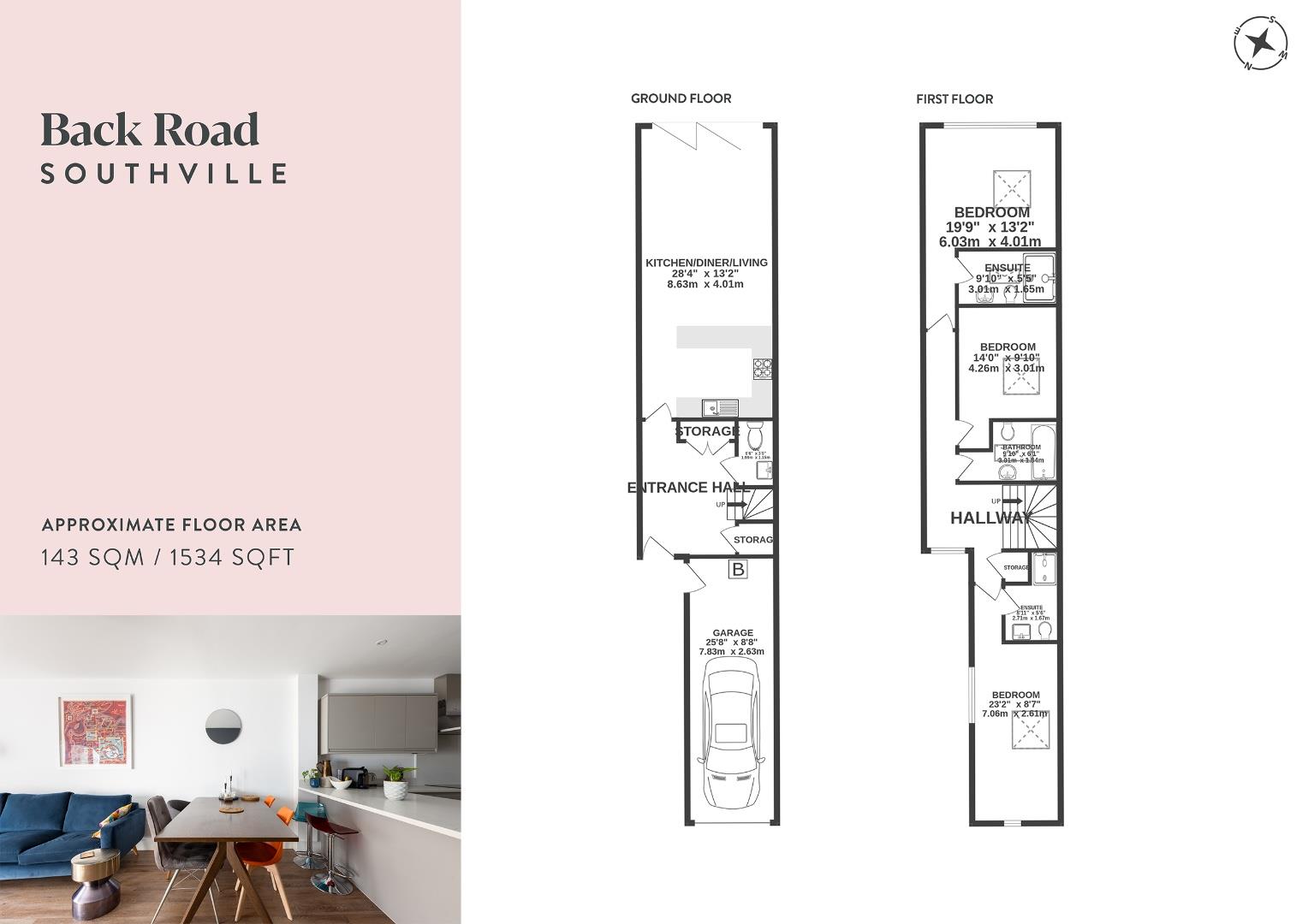 40, Back Road, Bristol floorplan