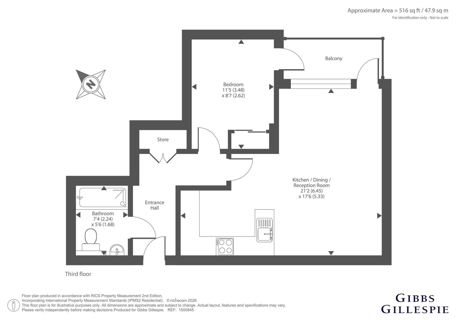 29 Skyline House, Dickens Yard,, Longfield Avenue, London floorplan