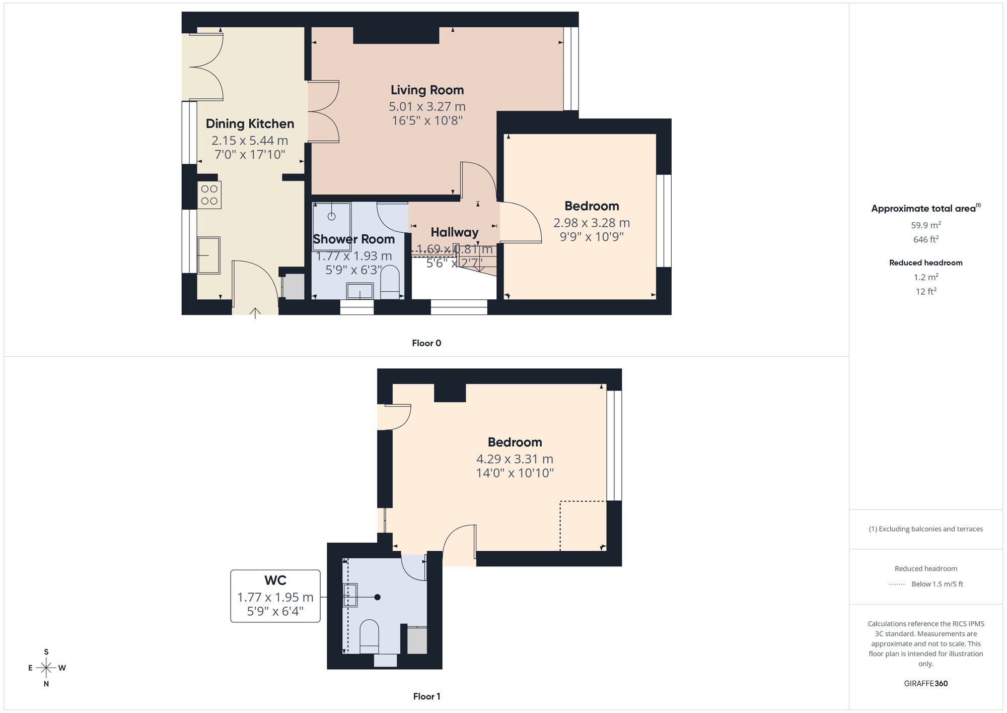 9 Glendale Drive, Bradford floorplan