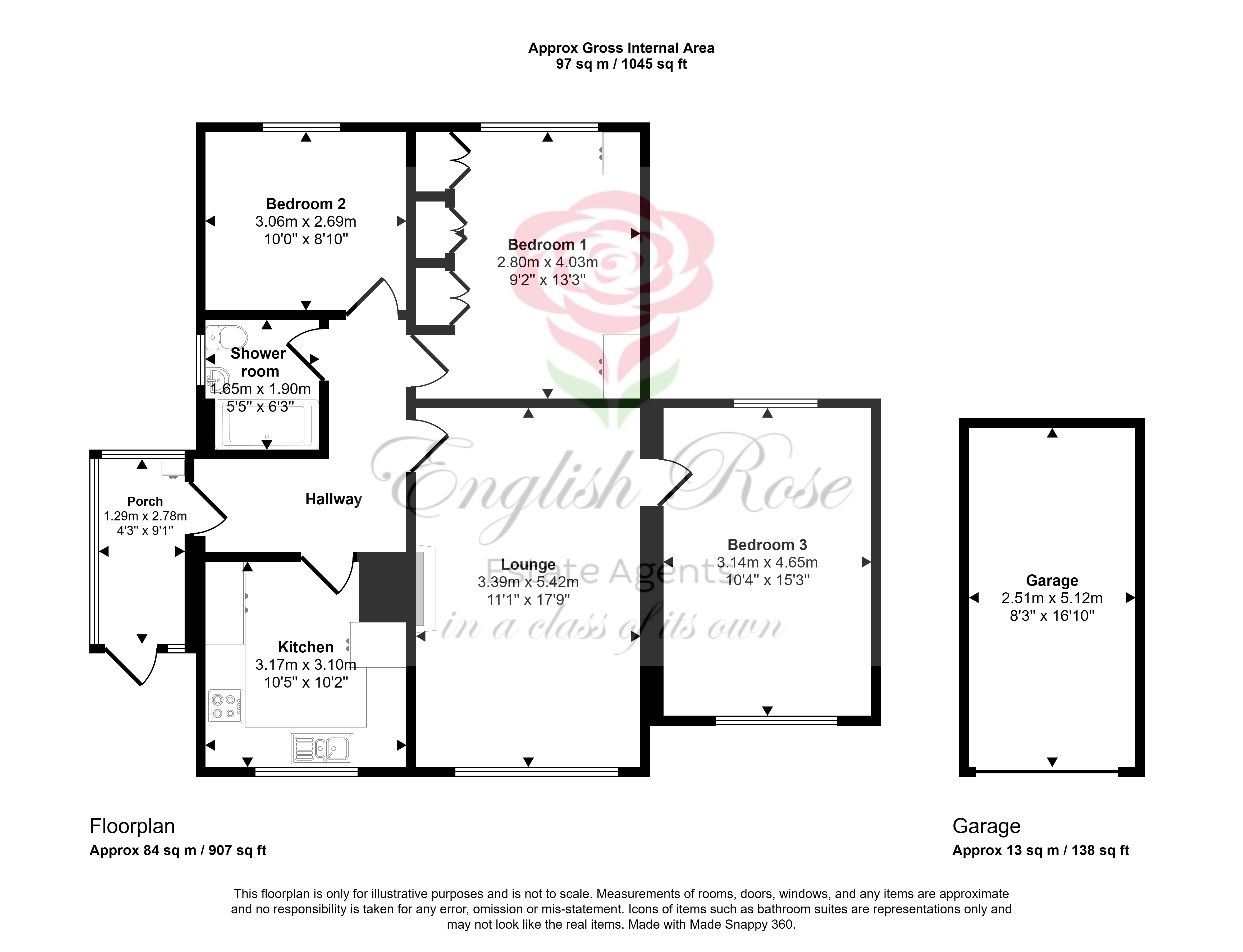 20, Manor House Court, Kirkby In Ashfield floorplan