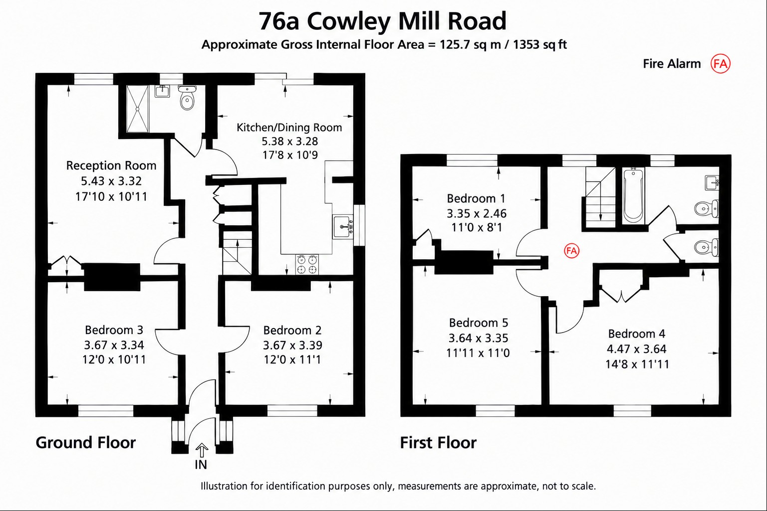 Cowley Mill Road, Uxbridge floorplan
