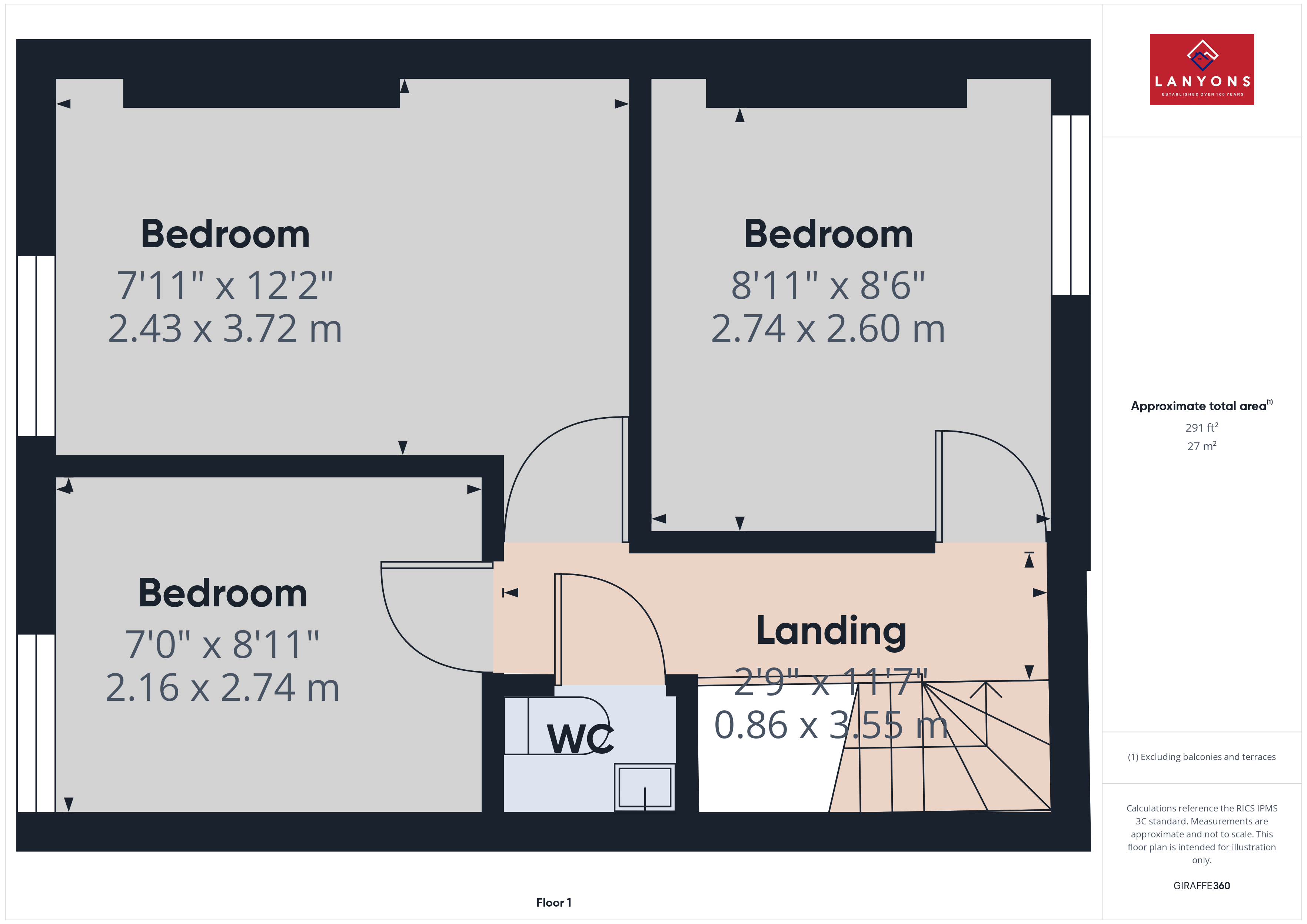 5, Excelsior Terrace, Ferndale floorplan
