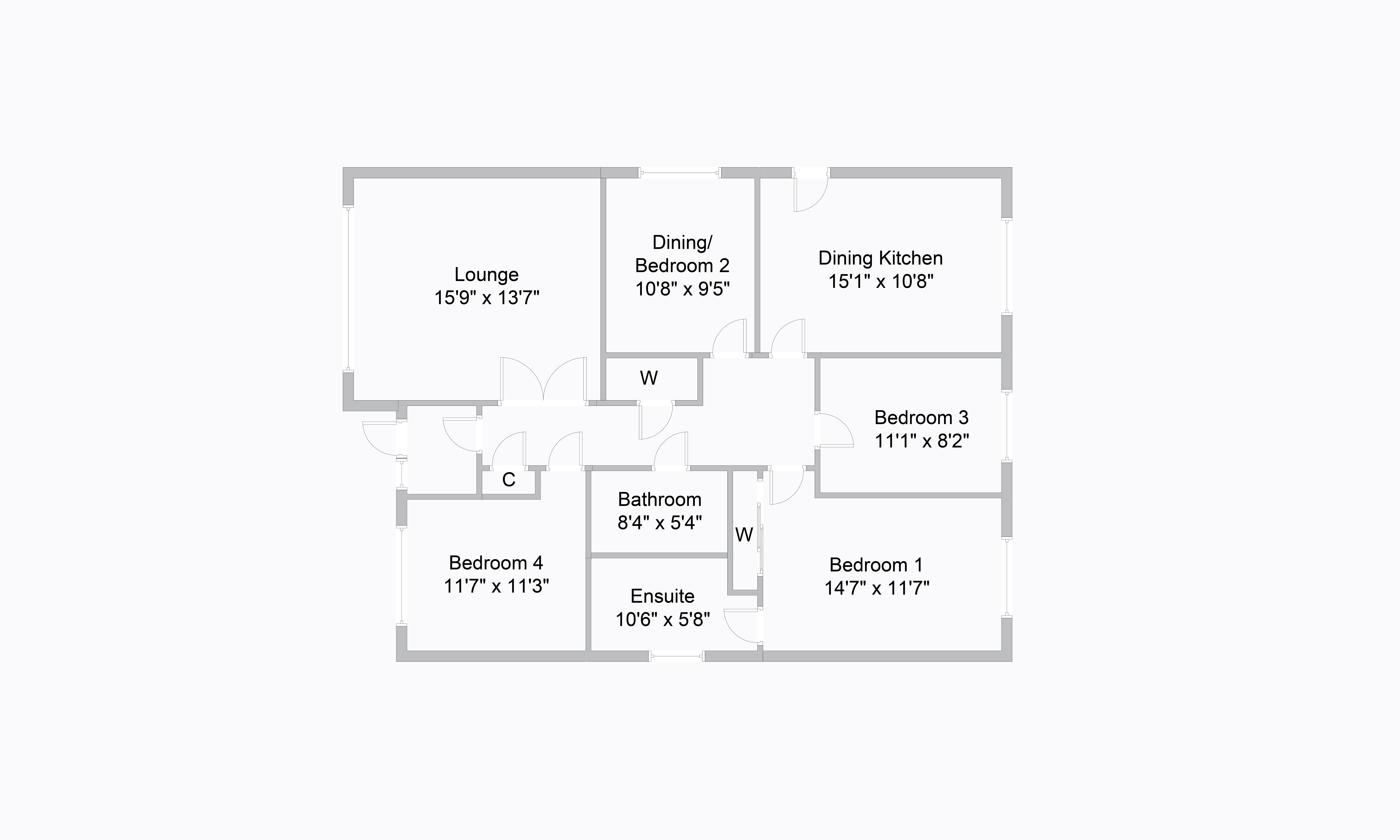 4 bed detached bungalow for sale in Beechdown, Garelochhead, Argyll