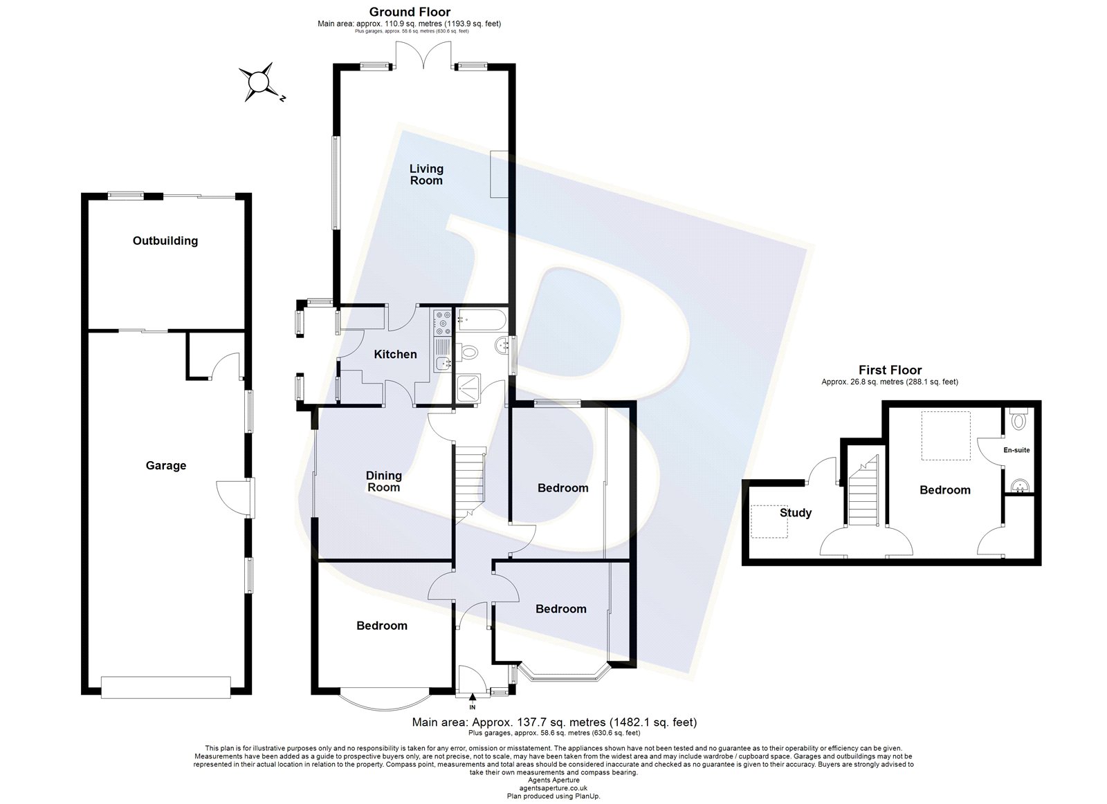 23, Church End Lane, Wickford floorplan