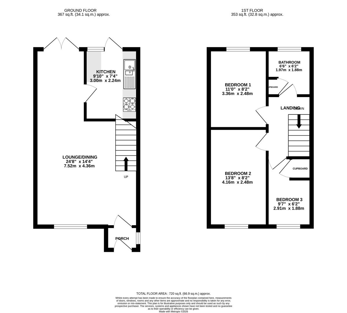 1, Hybrid Close, Rochester floorplan