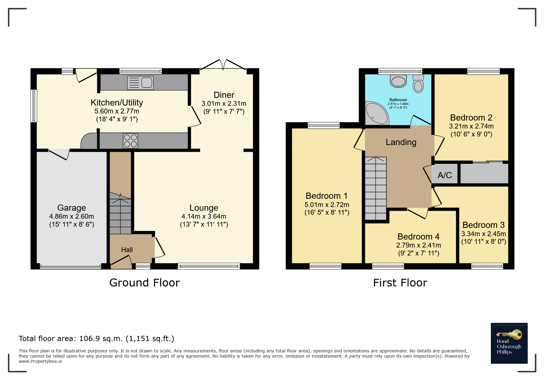 27, Hamilton Close, Devon floorplan