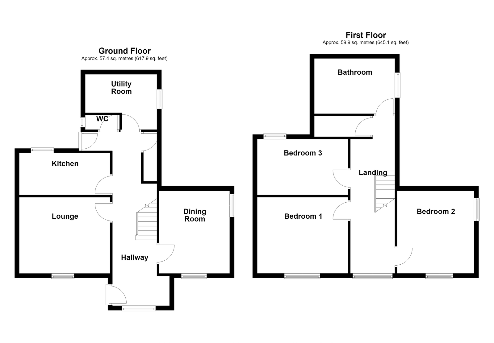 Audley End, Bridgend floorplan