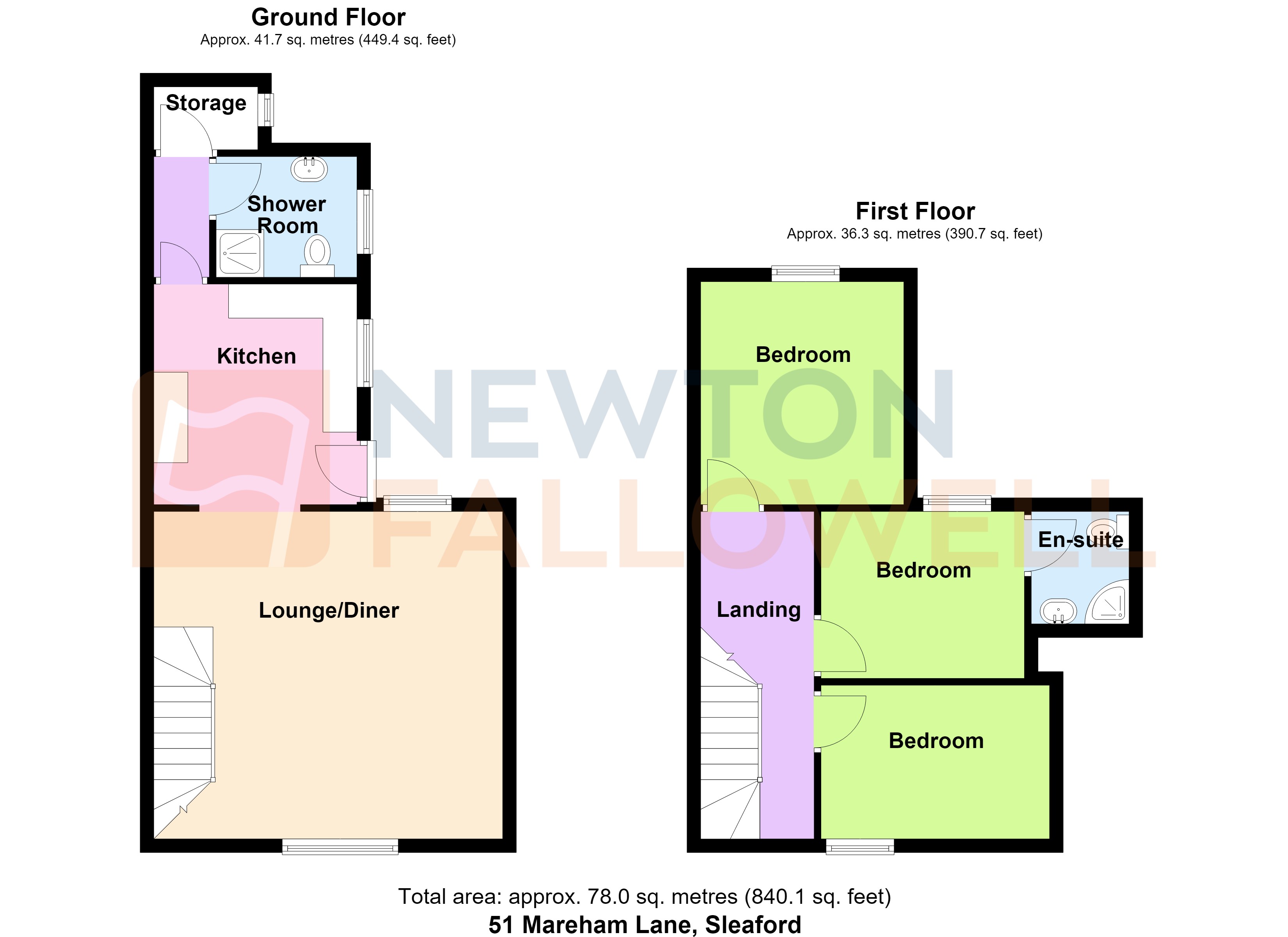 51, Mareham Lane, Sleaford floorplan