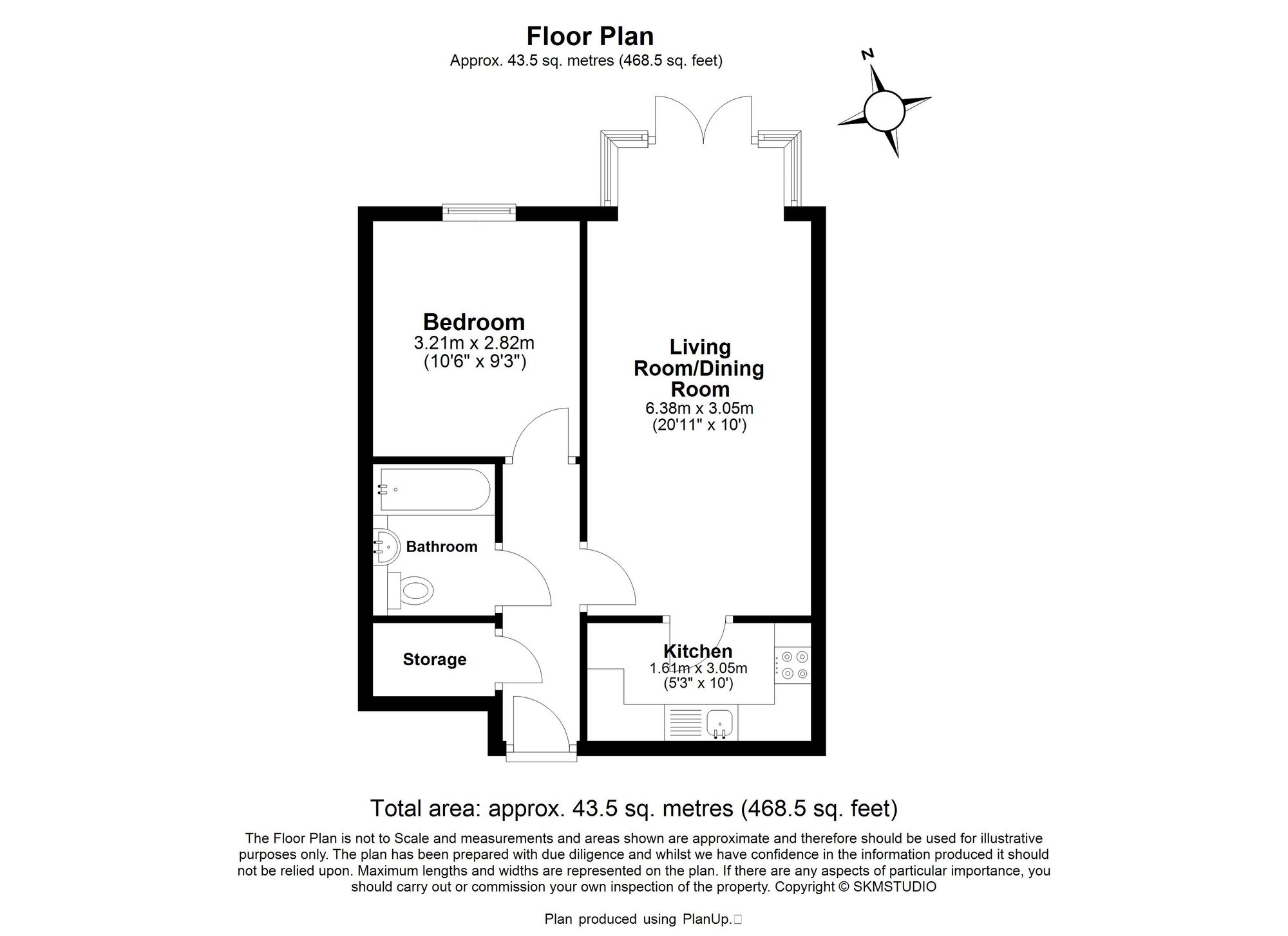 1 Kings Court Roughdown Road, Hemel Hempstead floorplan