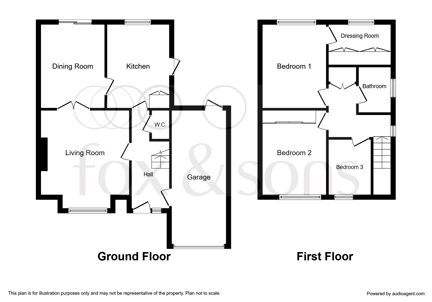 3 Bedrooms Detached house for sale in Oakfields, Worth, Crawley RH10