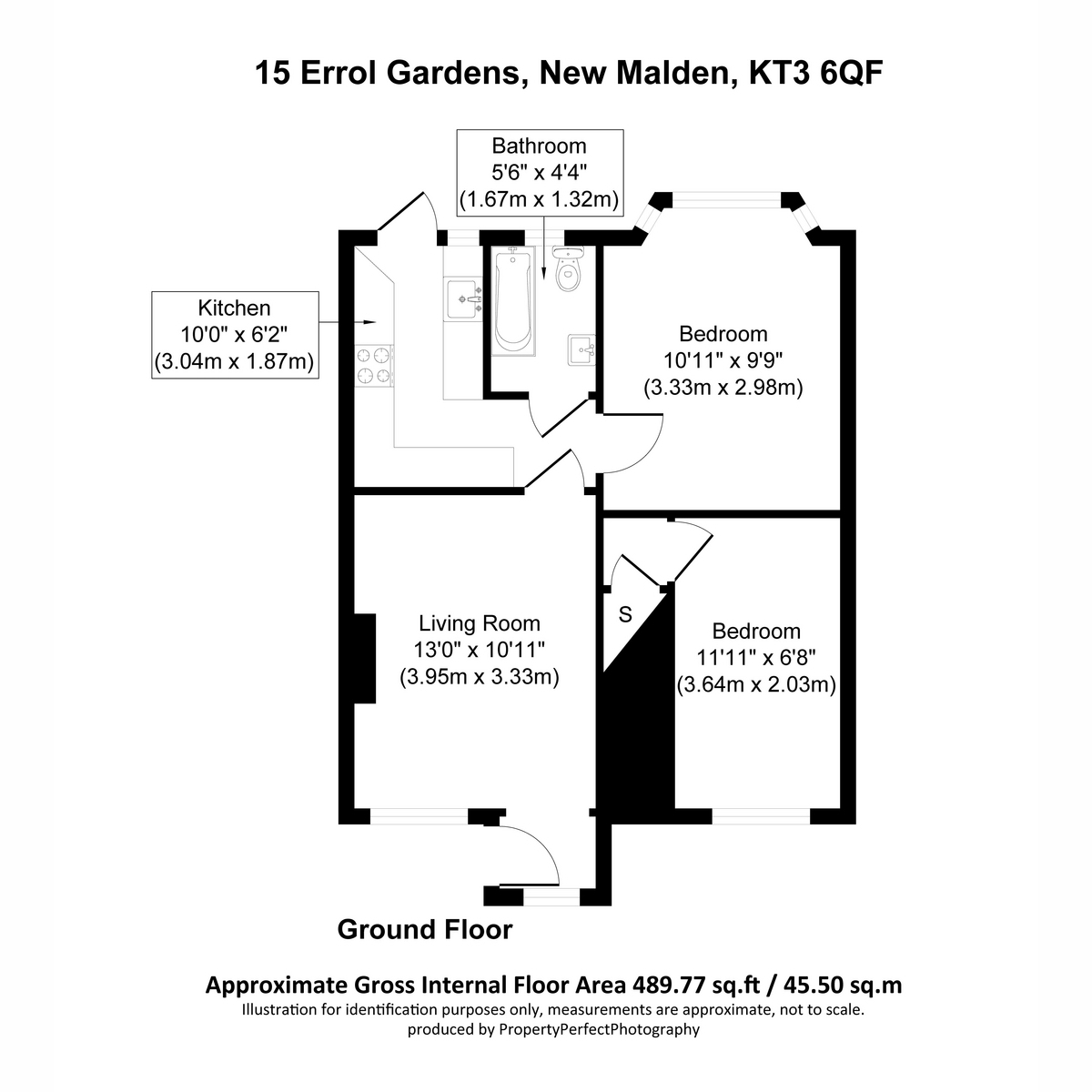 10, Errol Gardens, New Malden floorplan