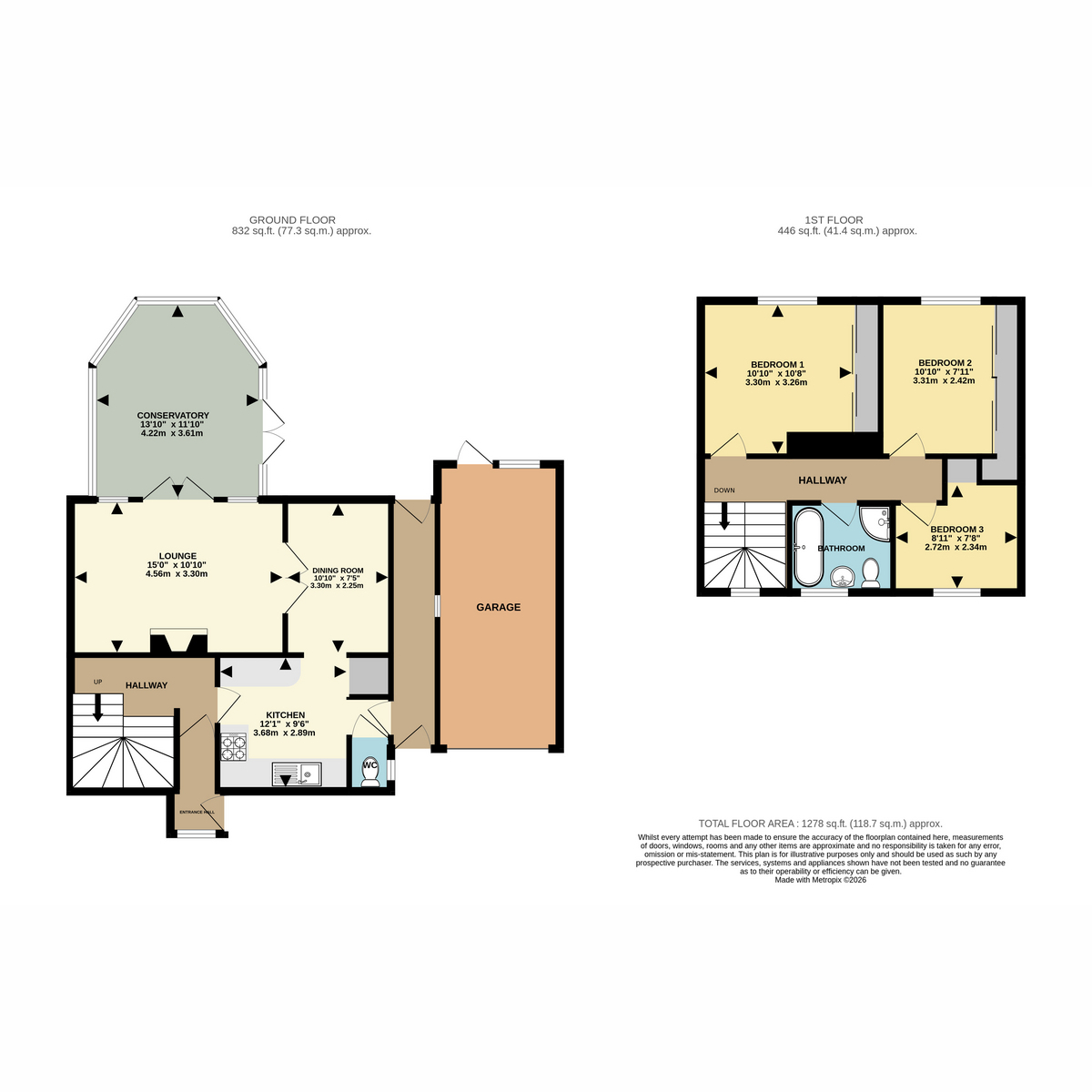 Coleman Road, Bournemouth floorplan