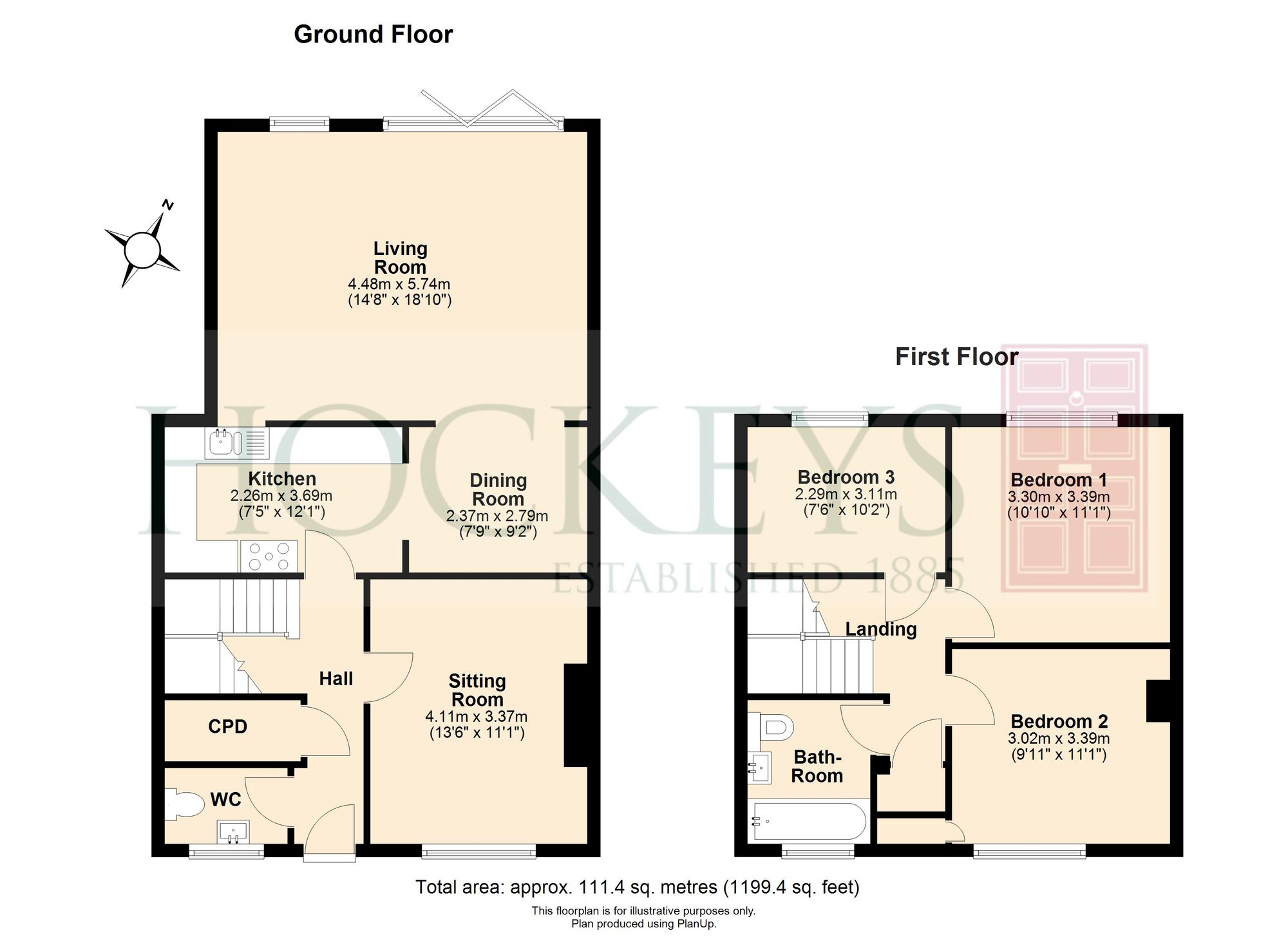 30 Church Close, Cambridge floorplan