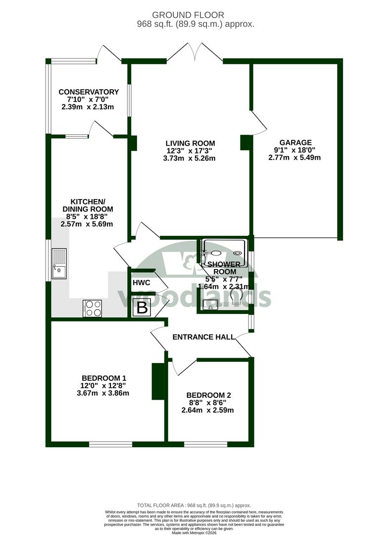 2, Kidmans Close, Horsham floorplan