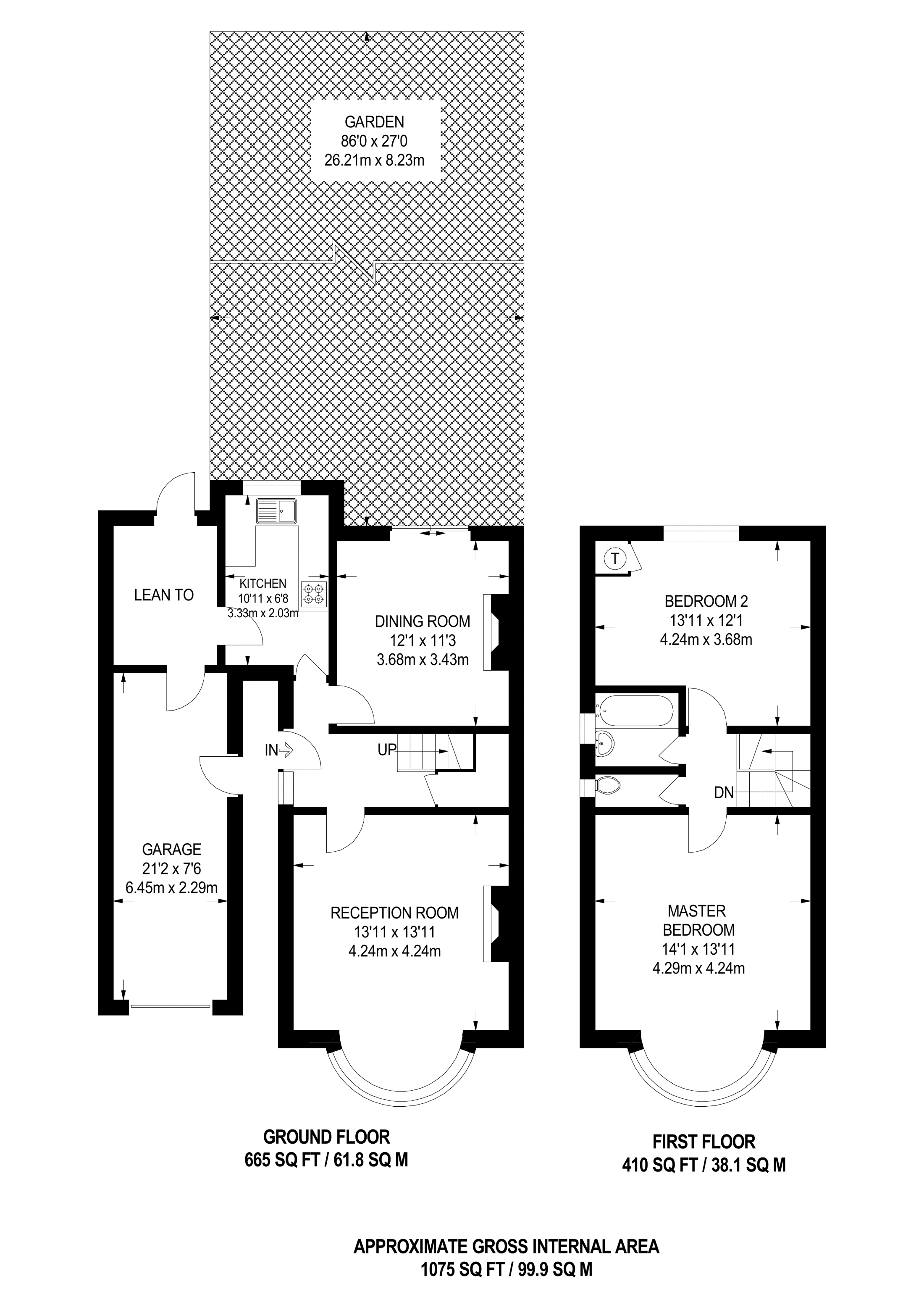 2 Bedrooms Semi-detached house to rent in Chestnut Drive, Pinner HA5