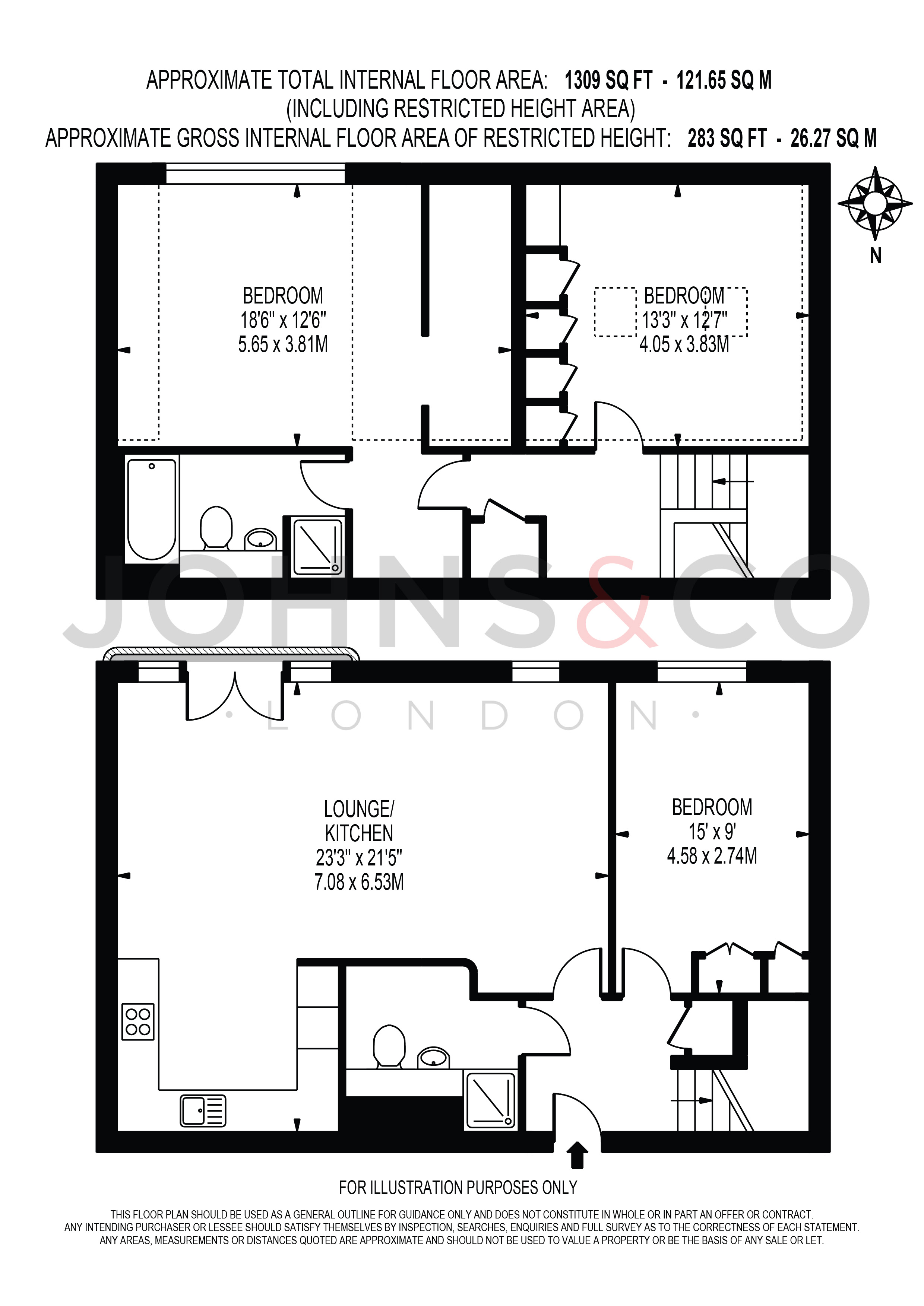 Apartment 14 4, Town Meadow, Brentford floorplan