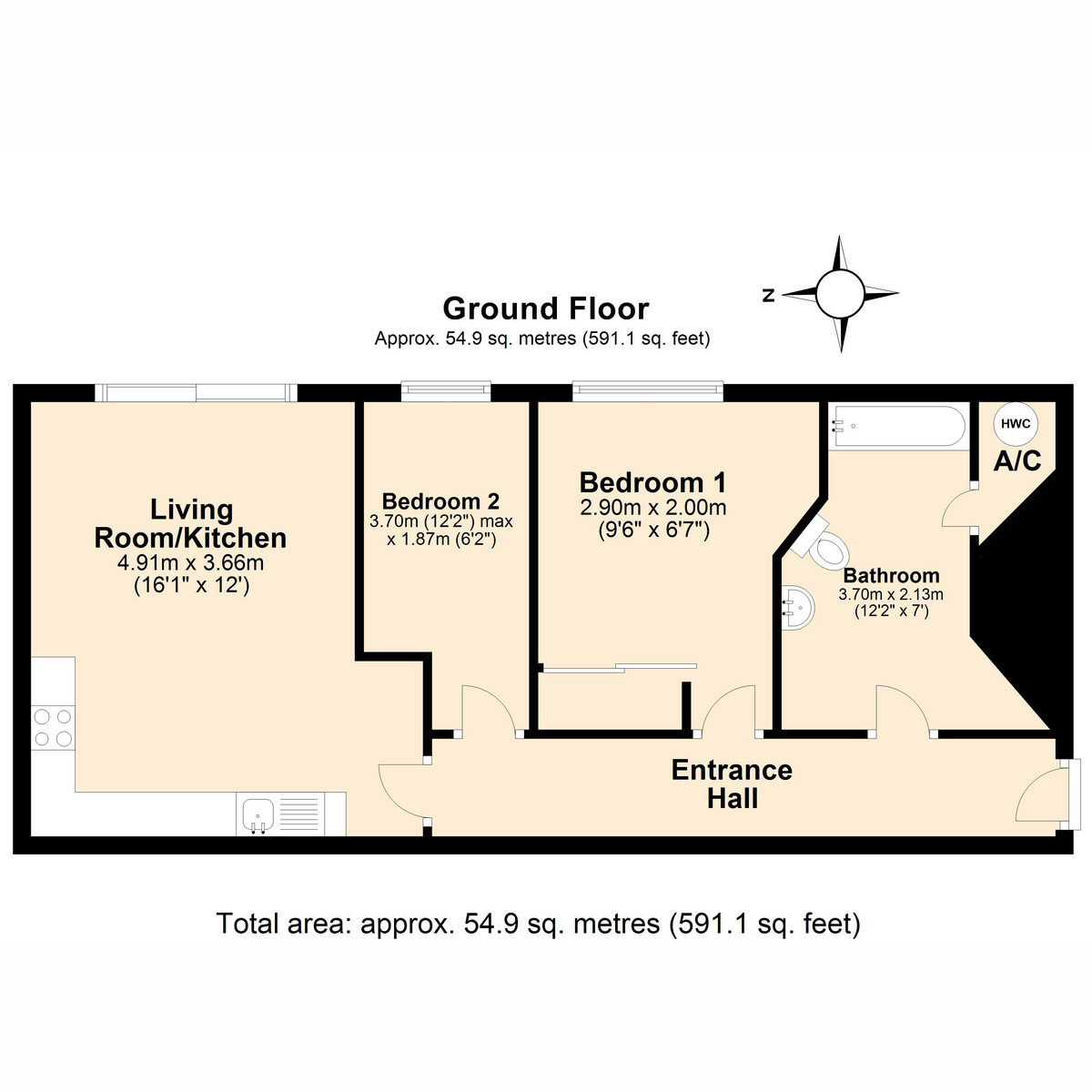 43, Regency Court, Sheffield floorplan