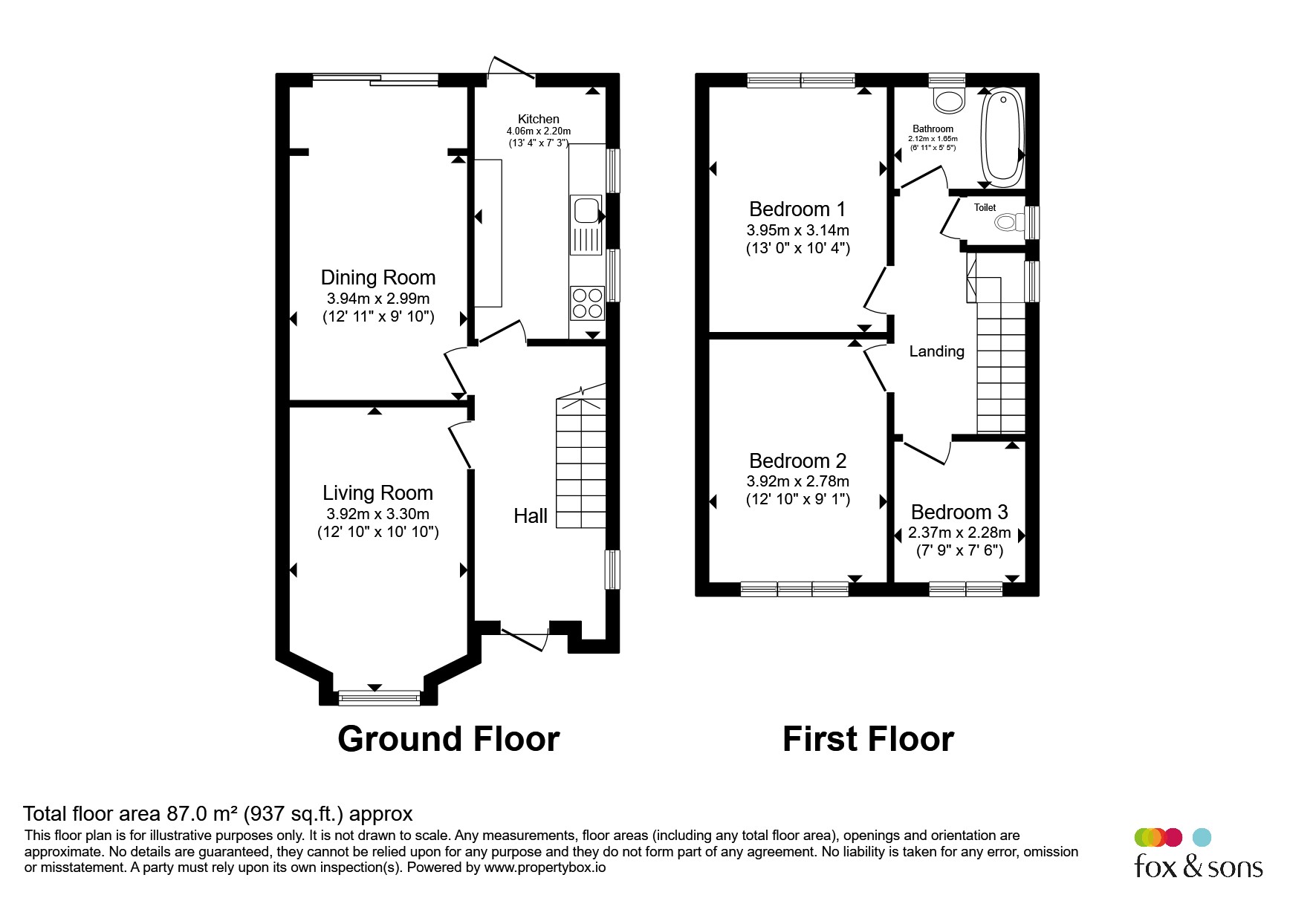 12, Coldean Lane, Brighton floorplan