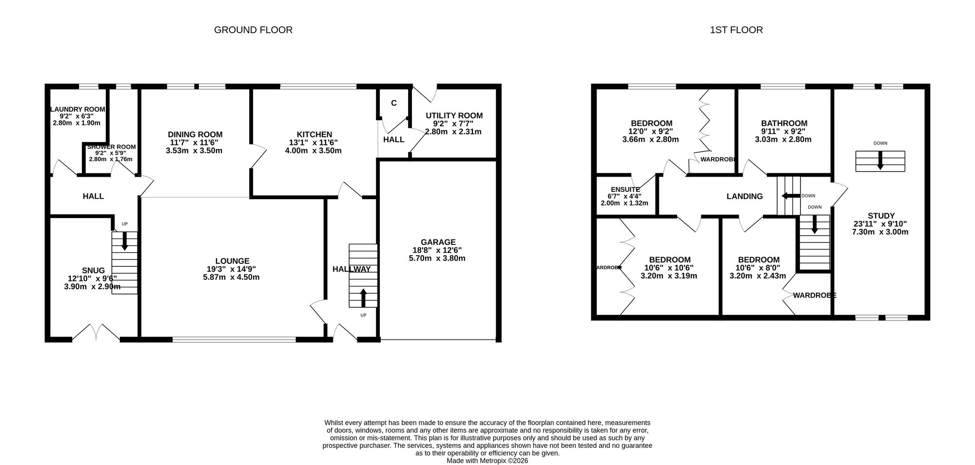 The Tree House, 4 Ferniebank Brae, Stirling floorplan