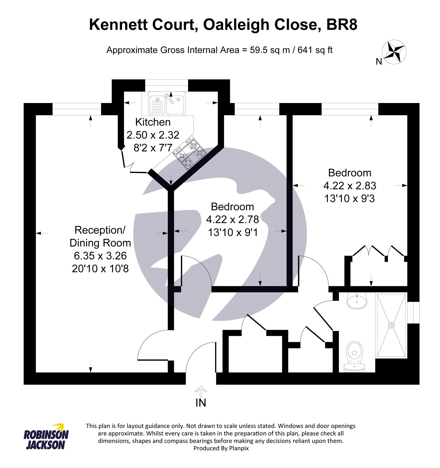 64, Kennett Court, Swanley floorplan