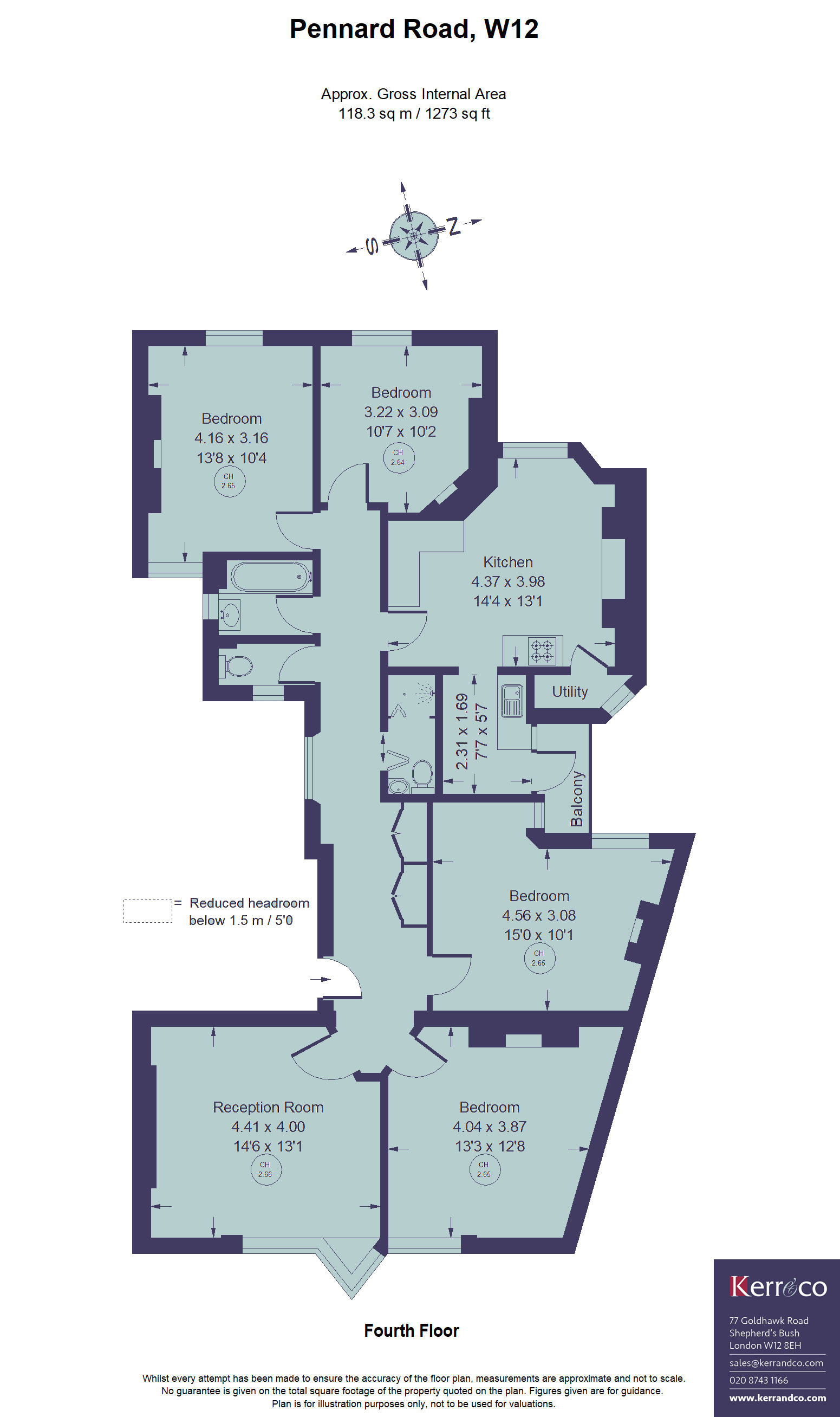 Library Mansions - Pennard Road, Shepherd's Bush W12 floorplan