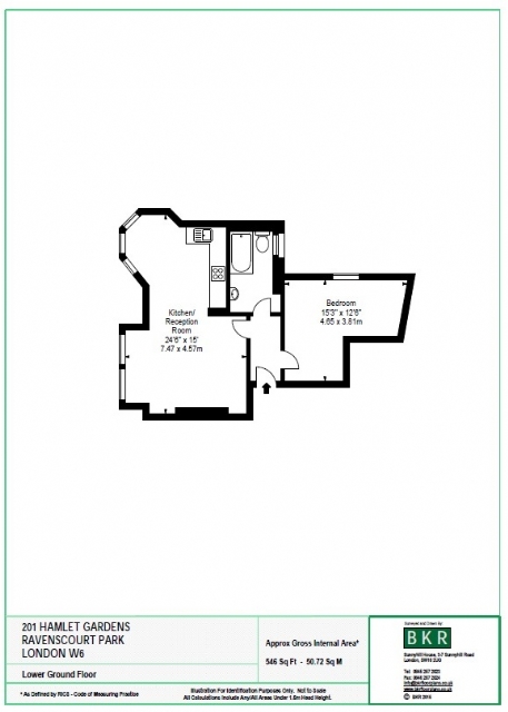 1 Bedrooms Flat to rent in Hamlet Gardens, Ravenscourt Park, Hammersmith, London W6