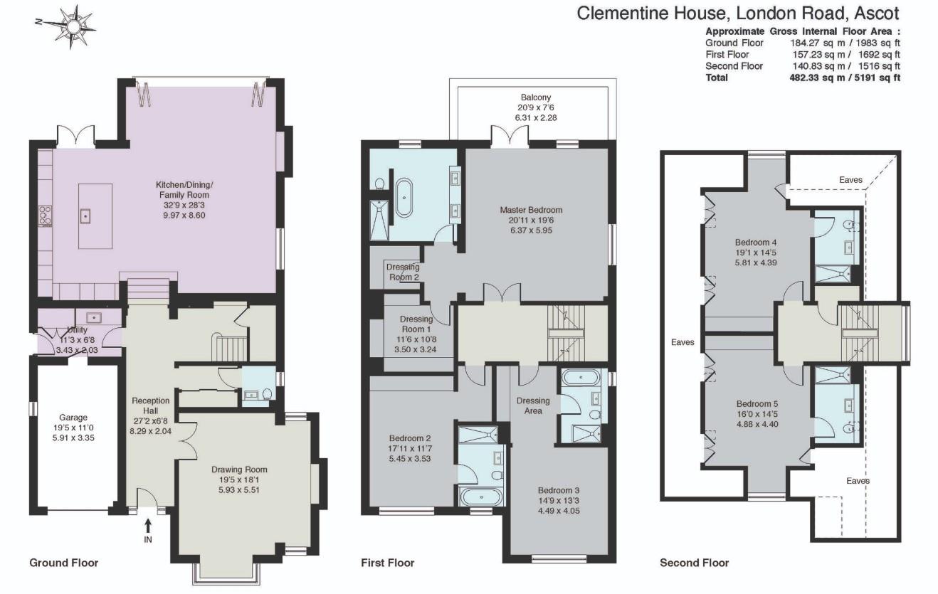 Clementine House, London Road, Ascot floorplan