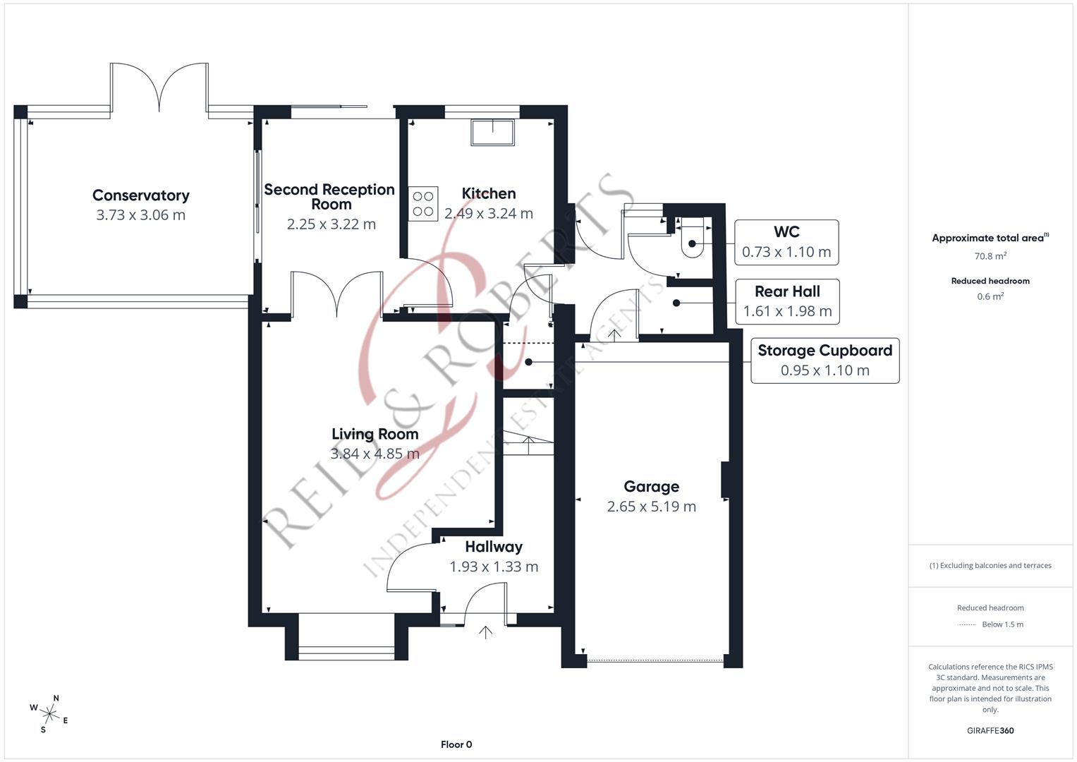 60, Maes Y Dyffryn, Greenfield floorplan