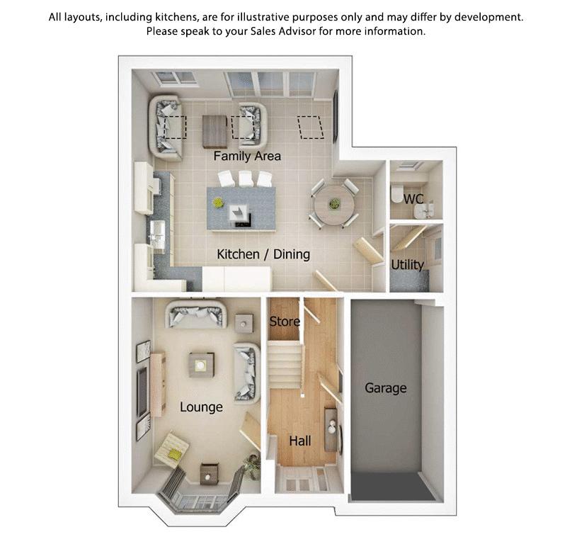 The Hartford, Long Ing Lane, Barnoldswick floorplan